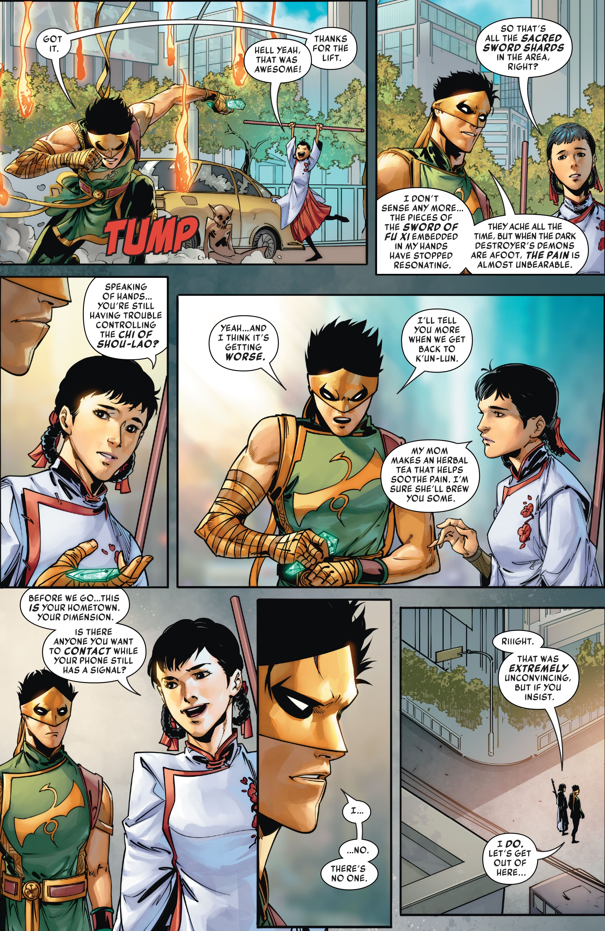 Read online Iron Fist (2022) comic -  Issue #2 - 9