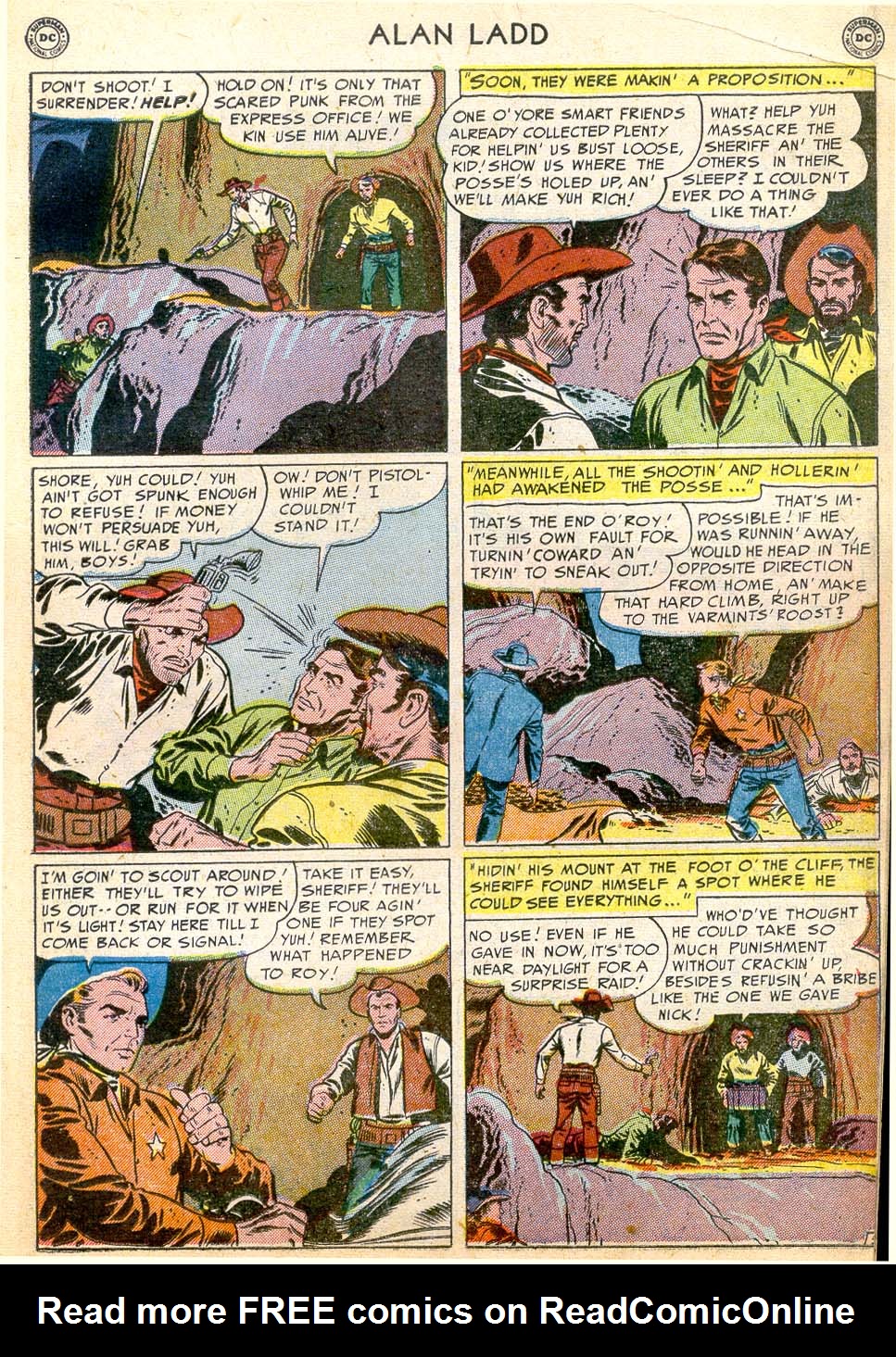 Read online Adventures of Alan Ladd comic -  Issue #9 - 21