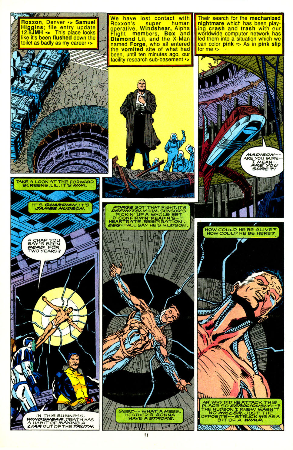 Read online Alpha Flight (1983) comic -  Issue #89 - 10
