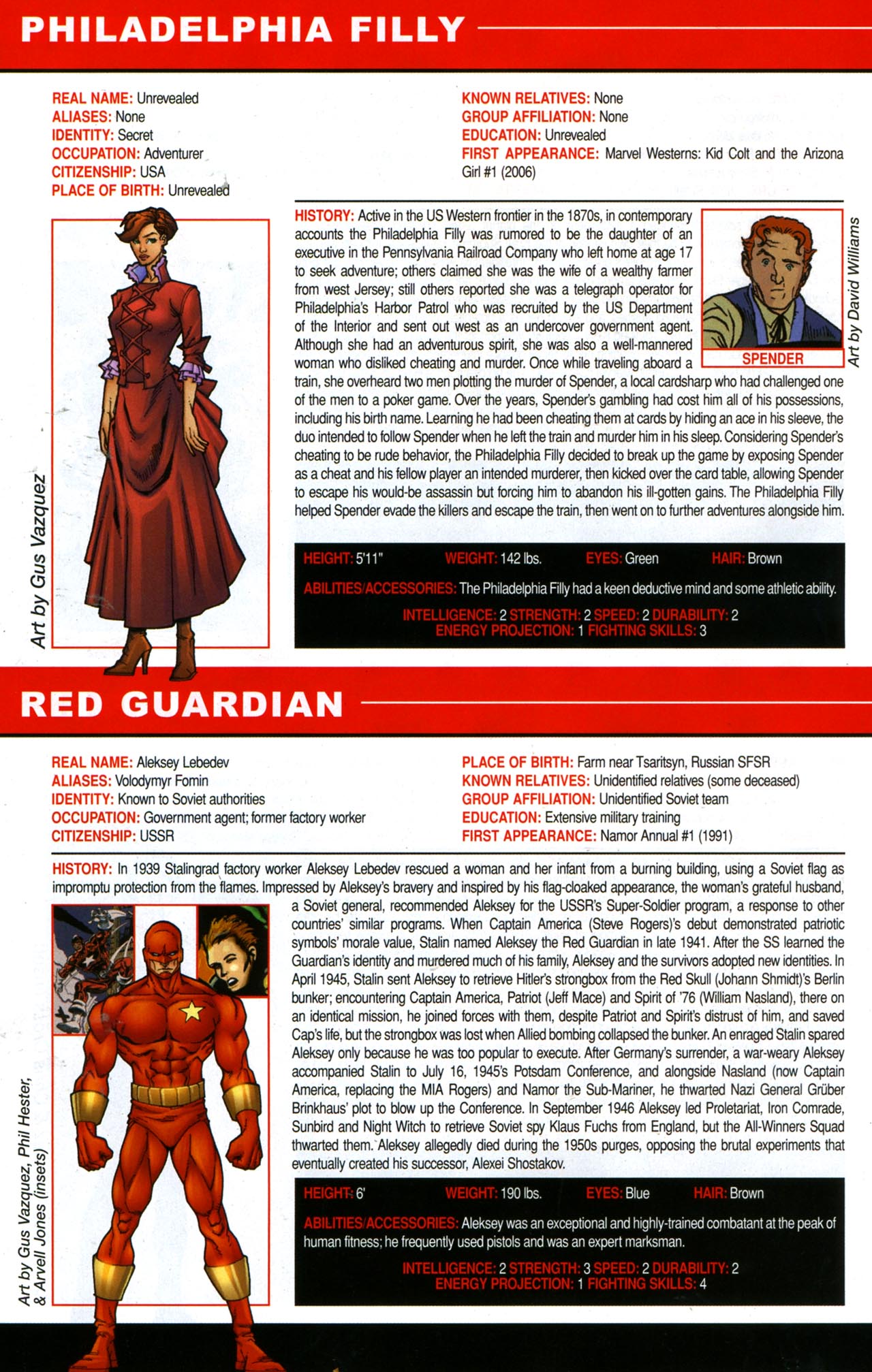 Read online Official Handbook of the Marvel Universe A To Z Update comic -  Issue #4 - 64