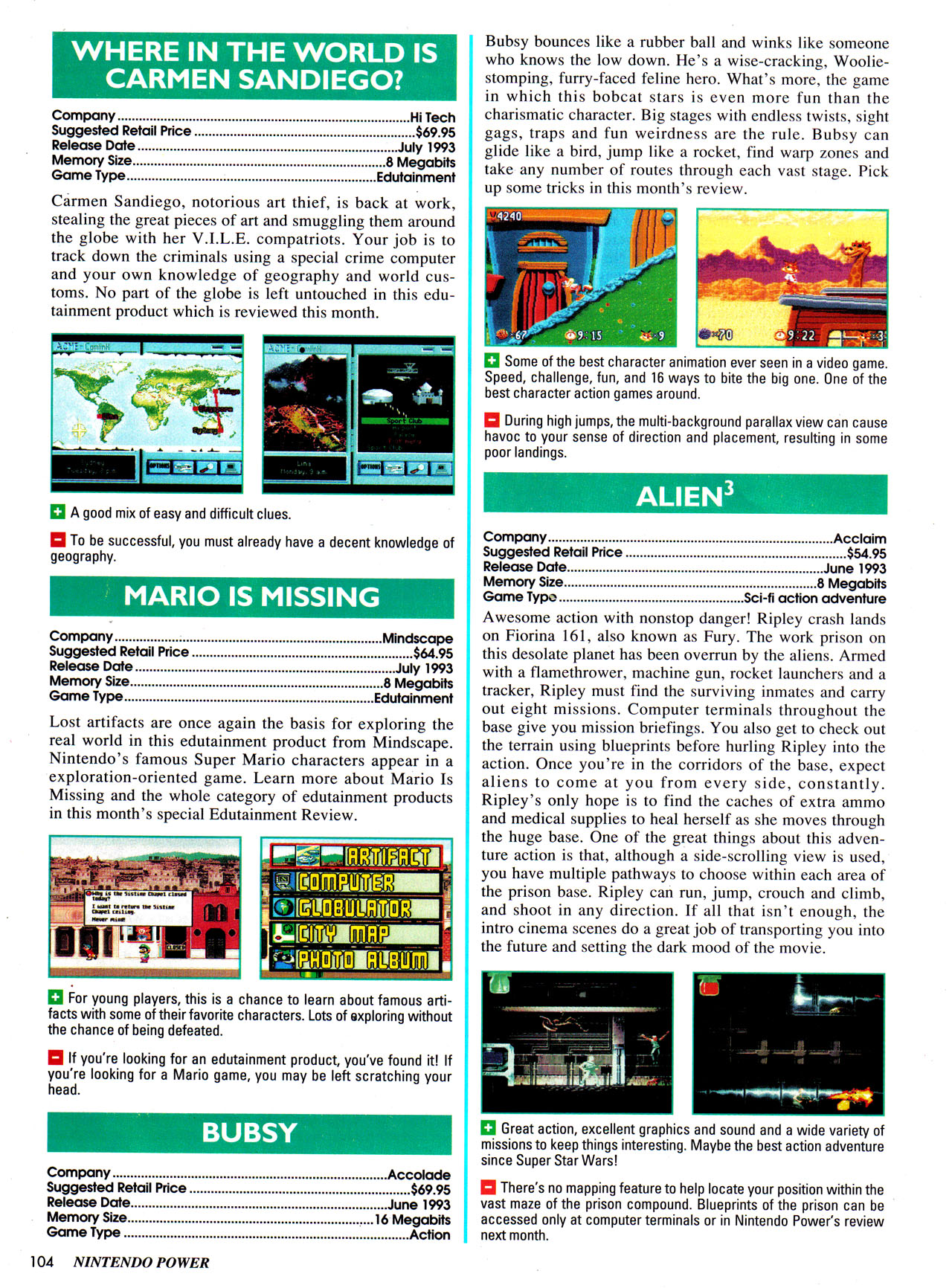Read online Nintendo Power comic -  Issue #50 - 108
