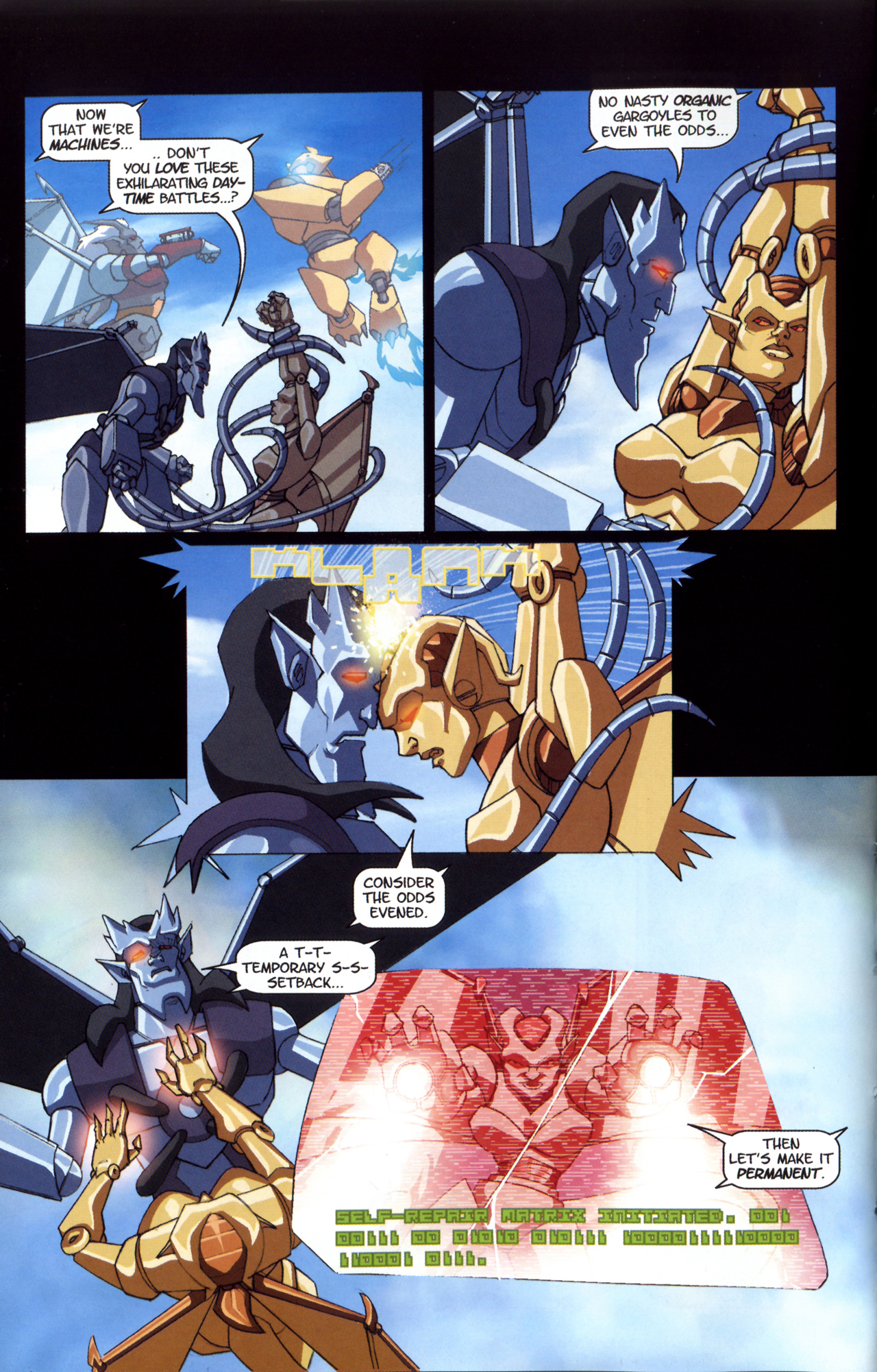 Read online Gargoyles (2006) comic -  Issue #9 - 12