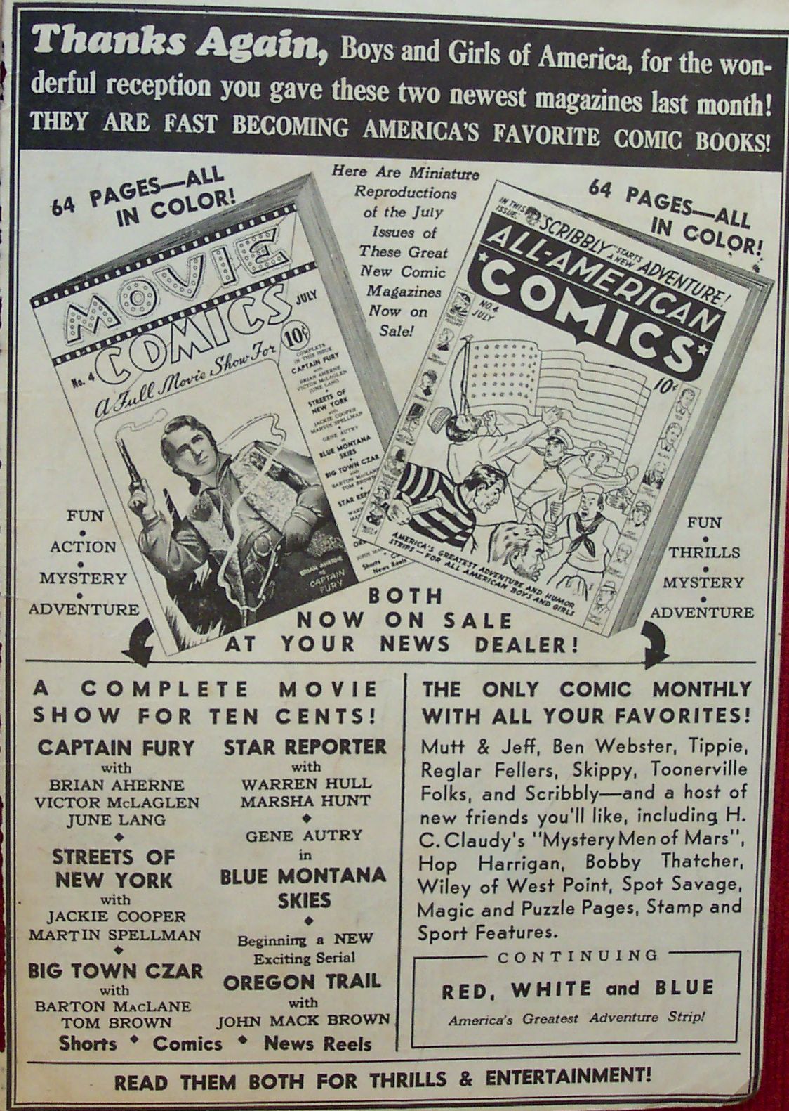 Read online Adventure Comics (1938) comic -  Issue #40 - 67