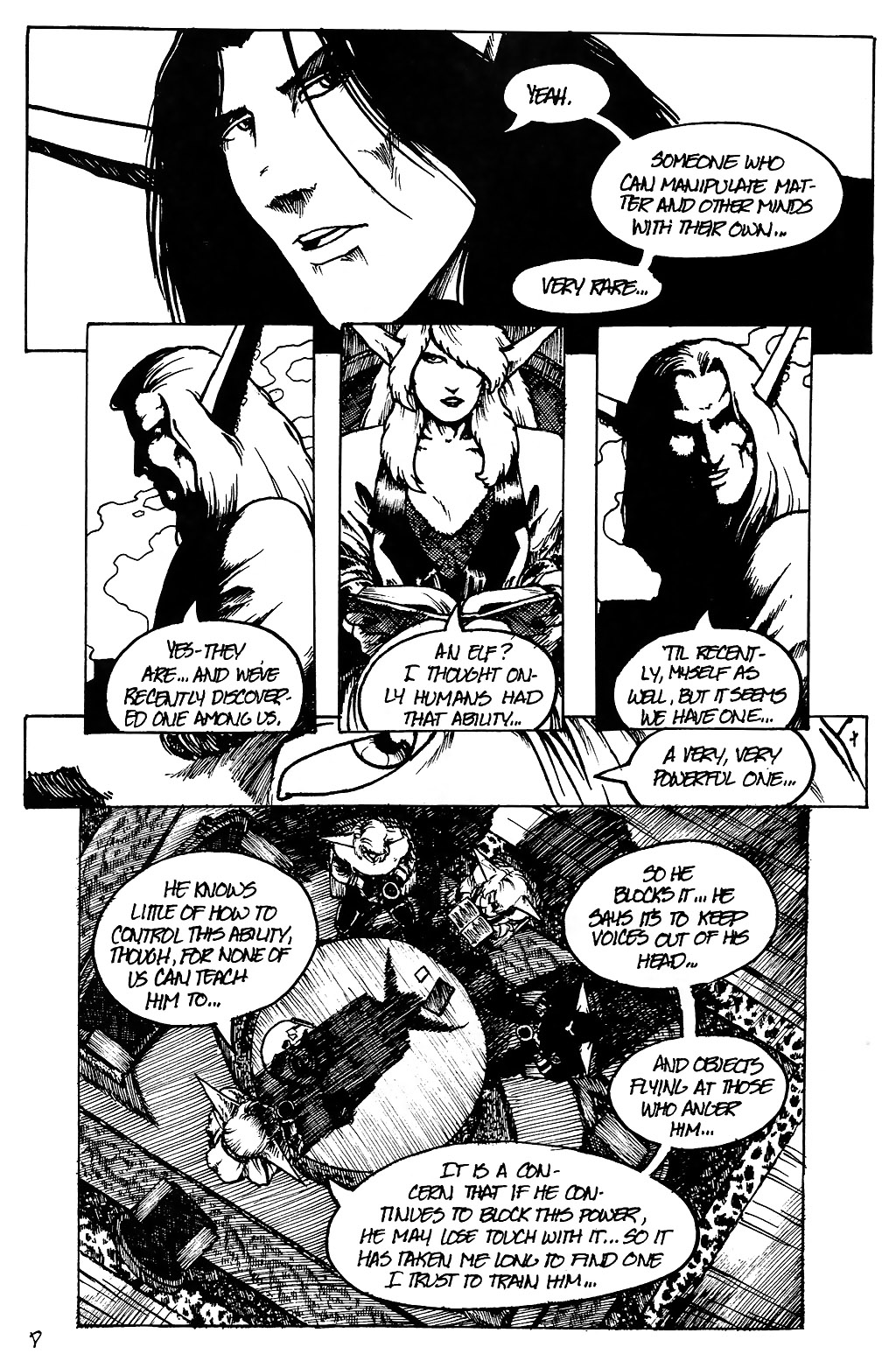 Read online Poison Elves (1995) comic -  Issue #60 - 10