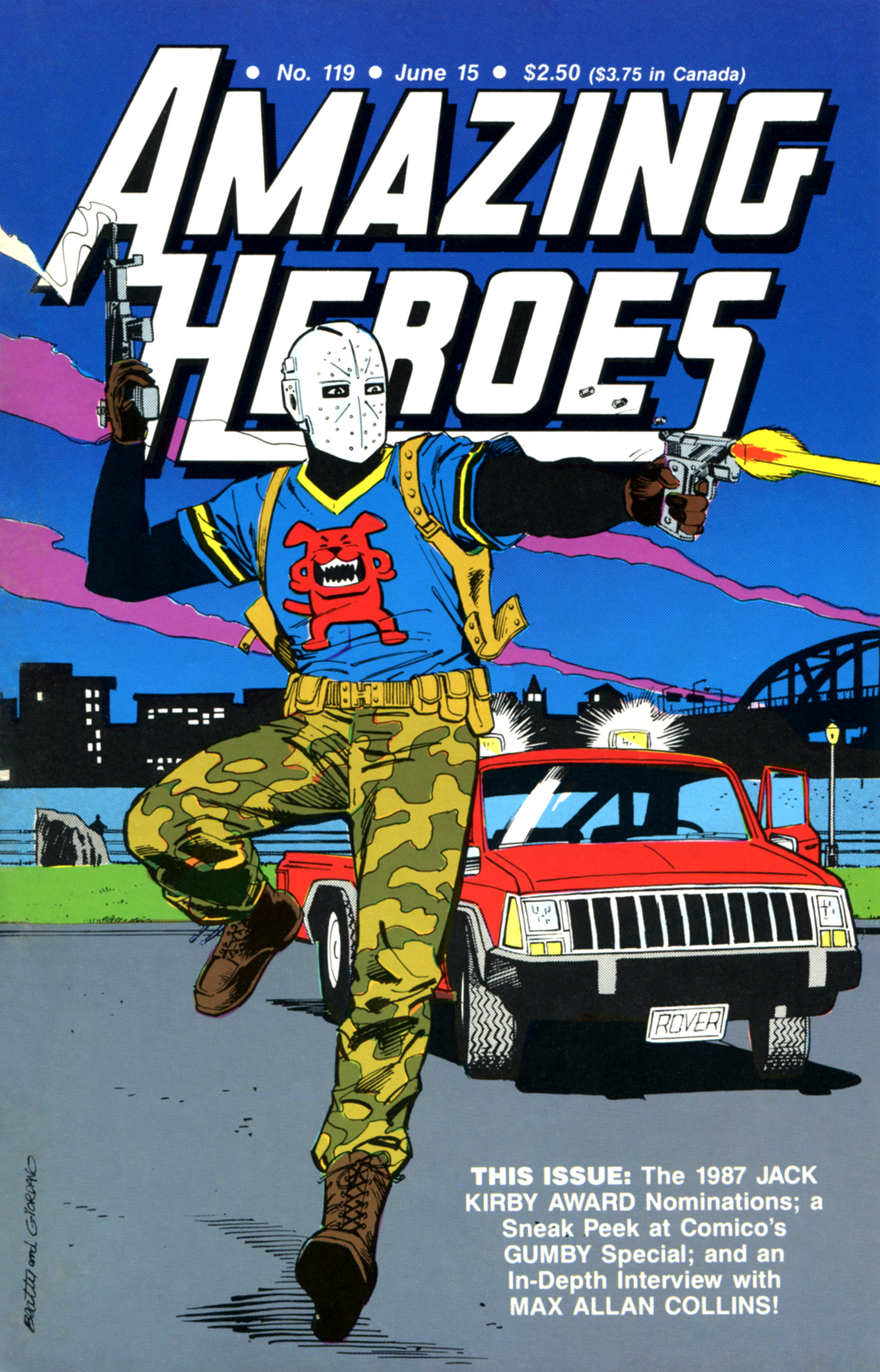 Read online Amazing Heroes comic -  Issue #119 - 1