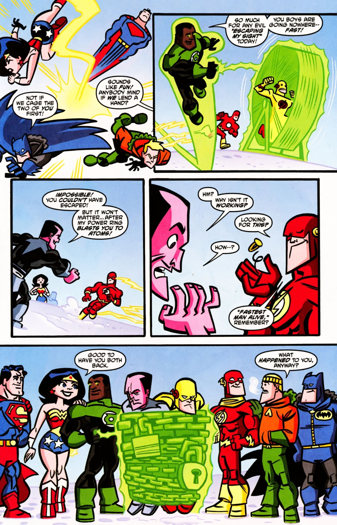 Read online Super Friends comic -  Issue #27 - 27