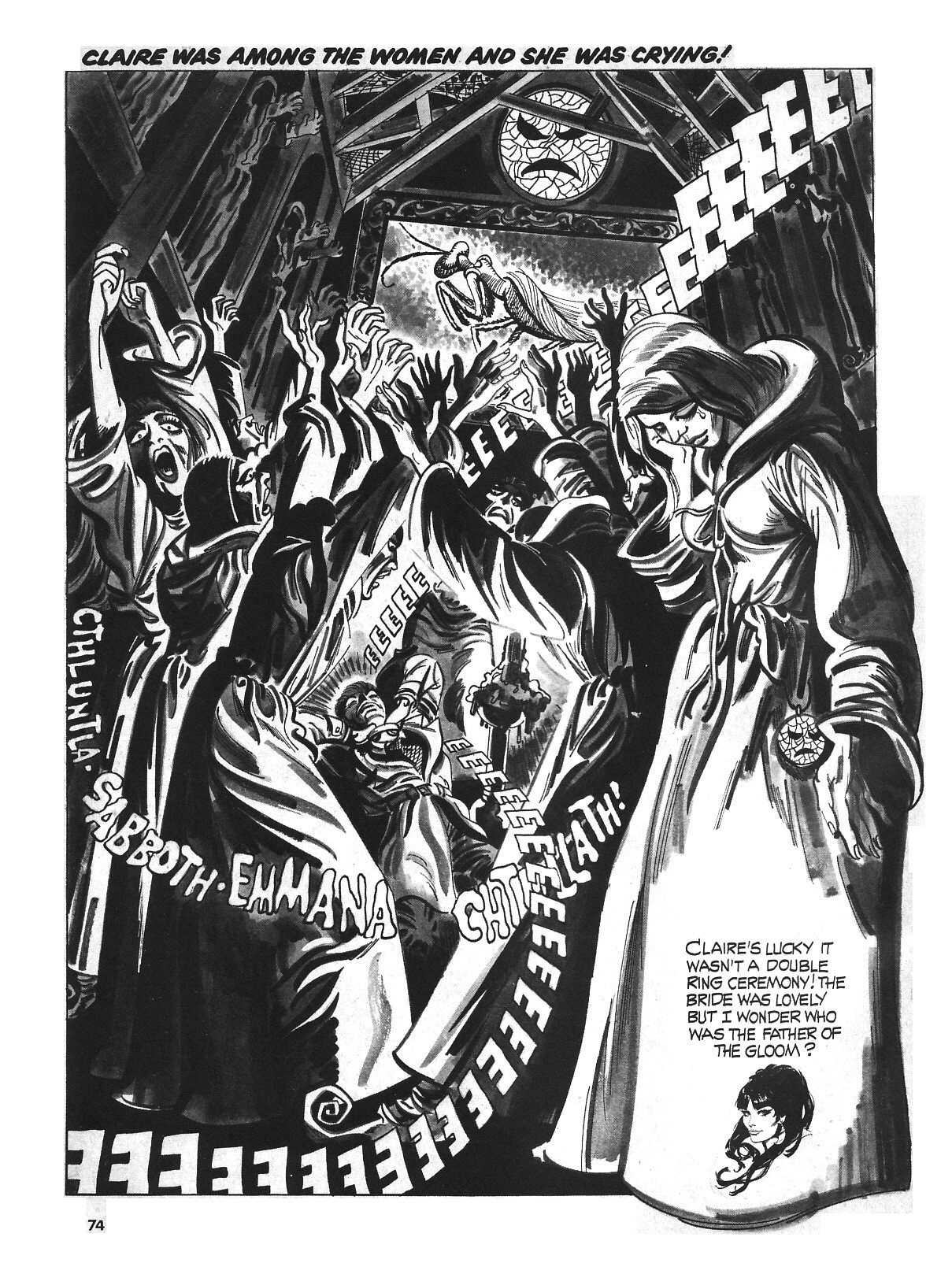 Read online Vampirella (1969) comic -  Issue #17 - 74