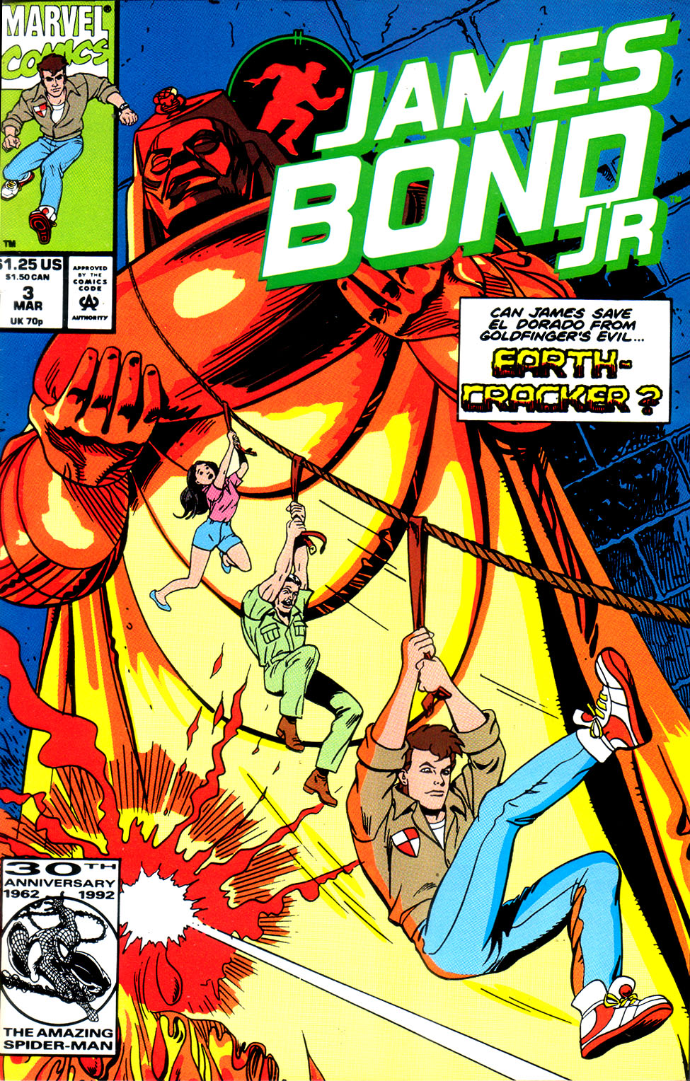 Read online James Bond Jr. comic -  Issue #3 - 1