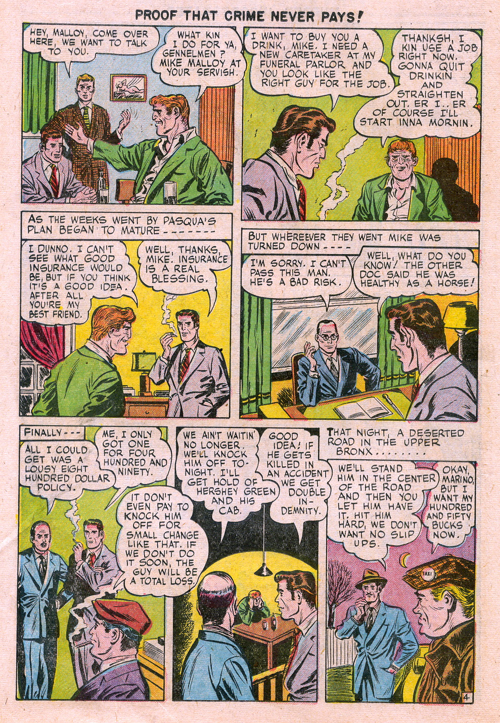 Read online Murder Incorporated (1948) comic -  Issue #1 - 18