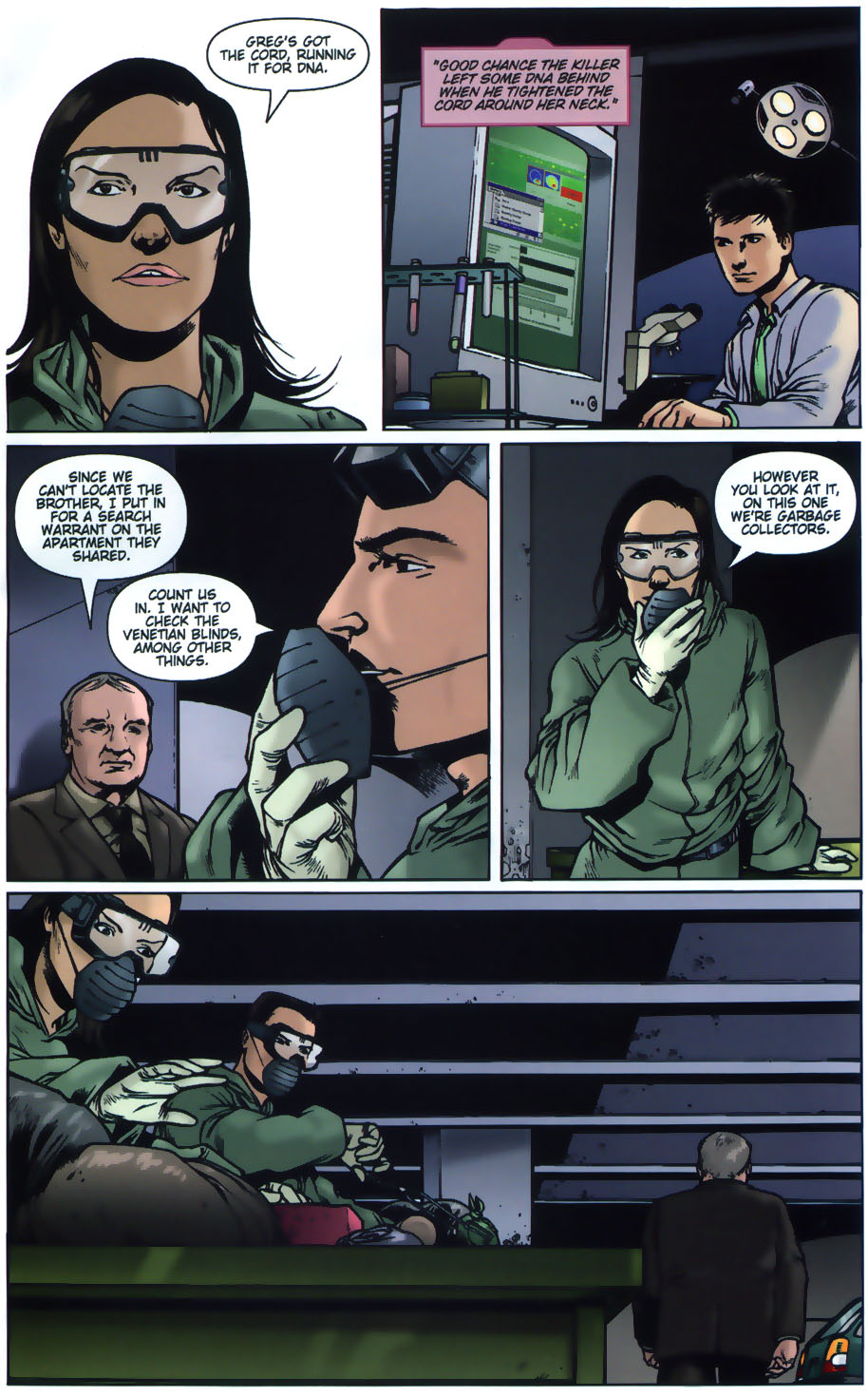 Read online CSI: Crime Scene Investigation comic -  Issue #2 - 10