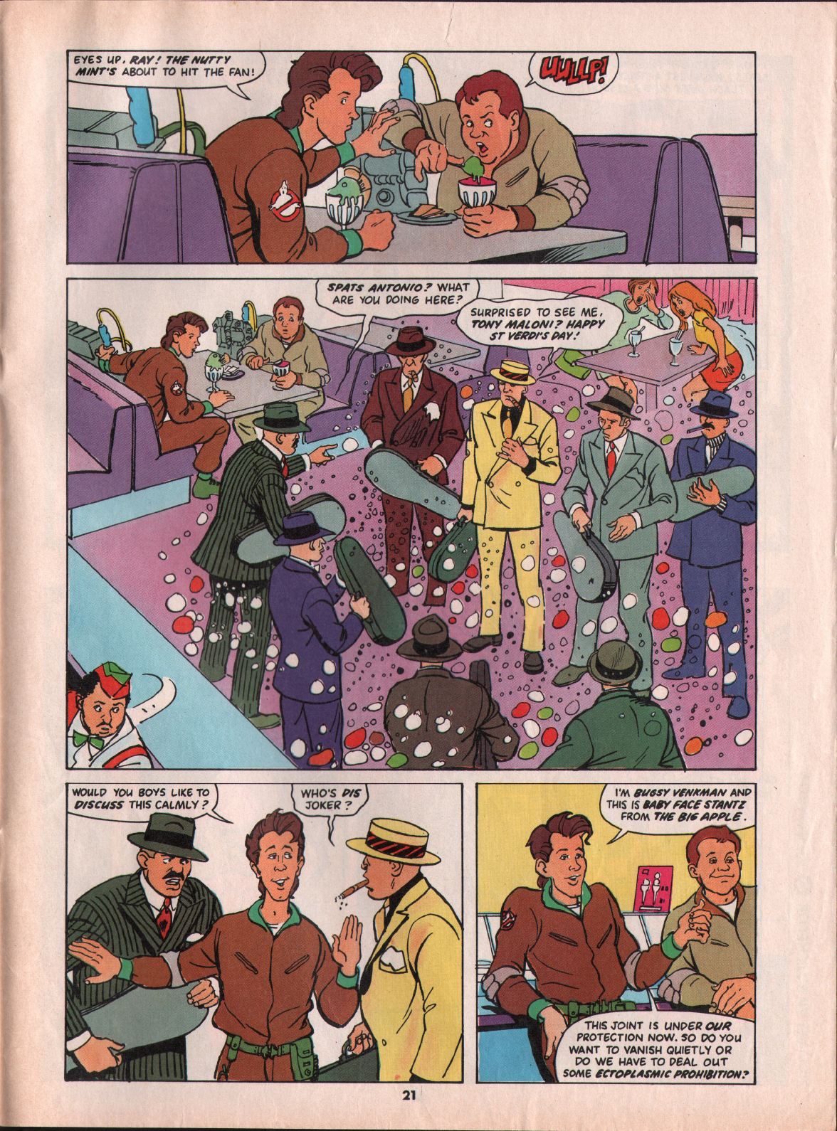 Read online The Real Ghostbusters comic -  Issue #16 - 21