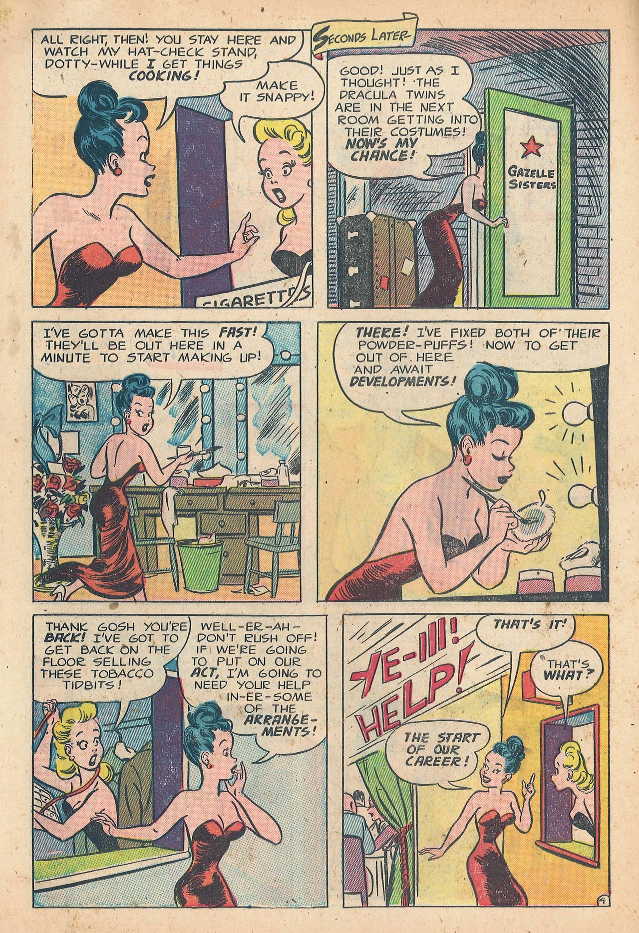 Read online Dizzy Dames comic -  Issue #1 - 6
