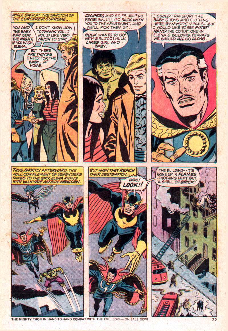 Read online The Defenders (1972) comic -  Issue #22 - 13
