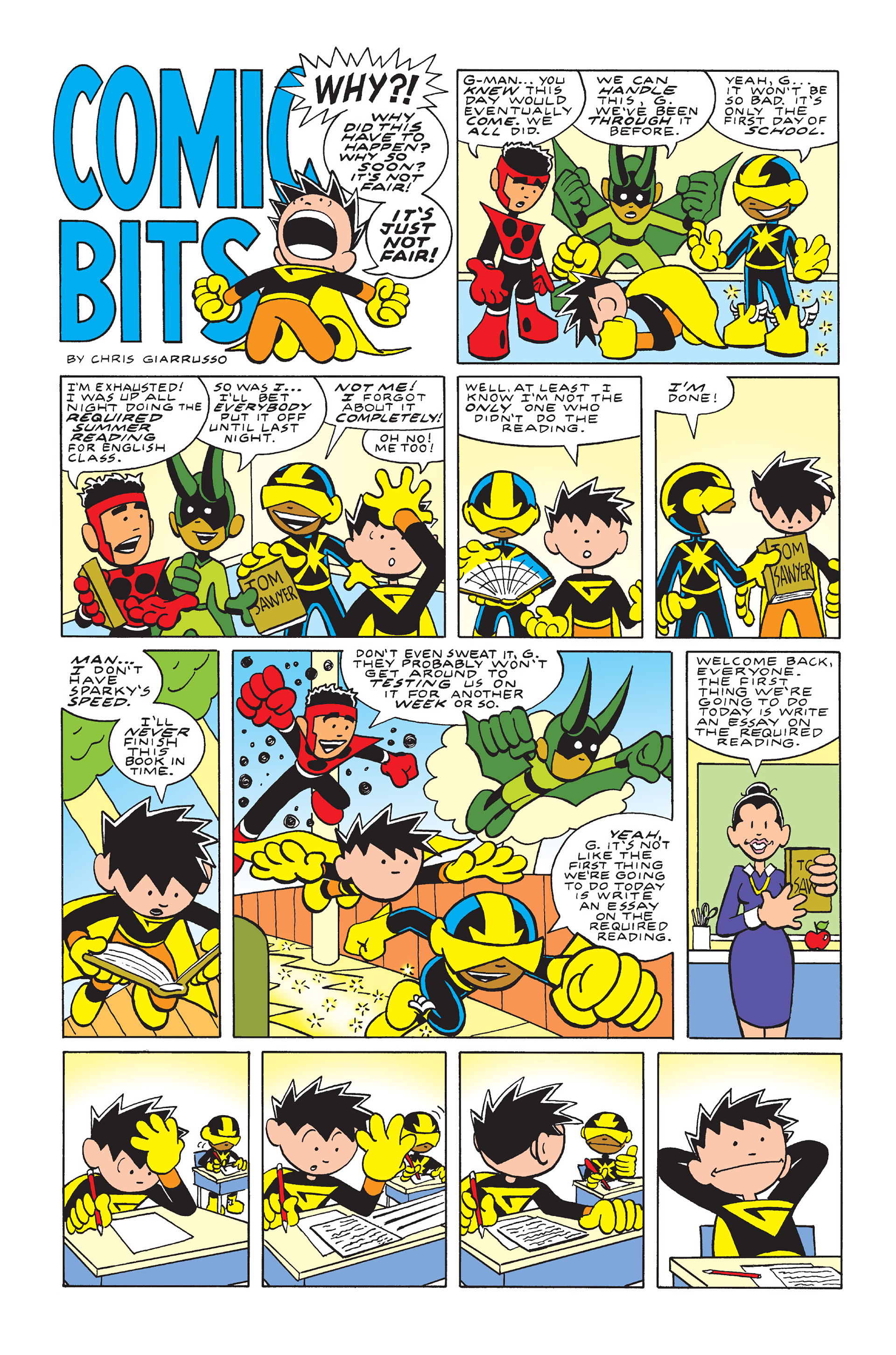 Read online G-Man: Learning to Fly comic -  Issue # TPB - 46