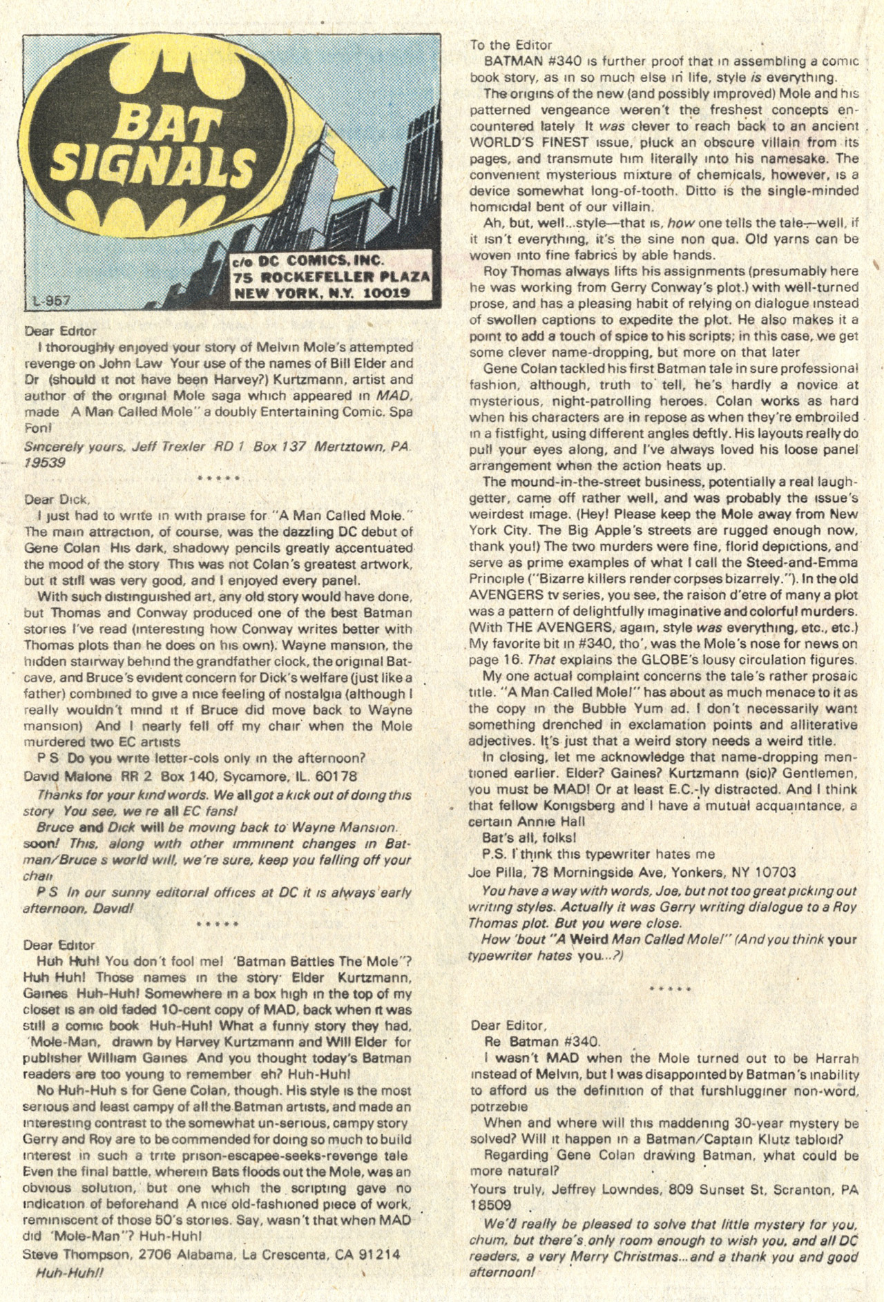 Read online Batman (1940) comic -  Issue #345 - 24