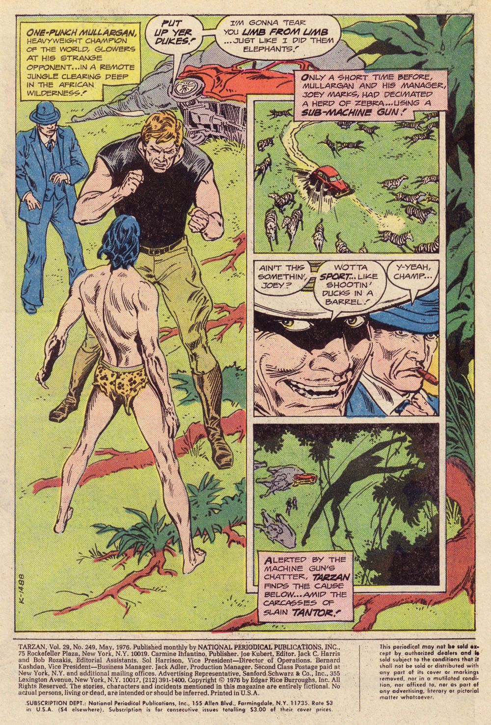 Read online Tarzan (1972) comic -  Issue #249 - 3