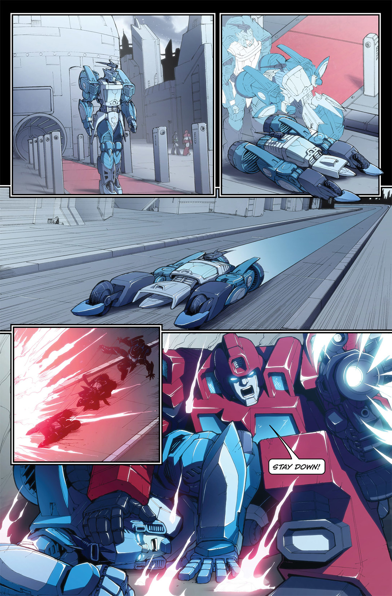 Read online Transformers Spotlight: Blurr comic -  Issue # Full - 18