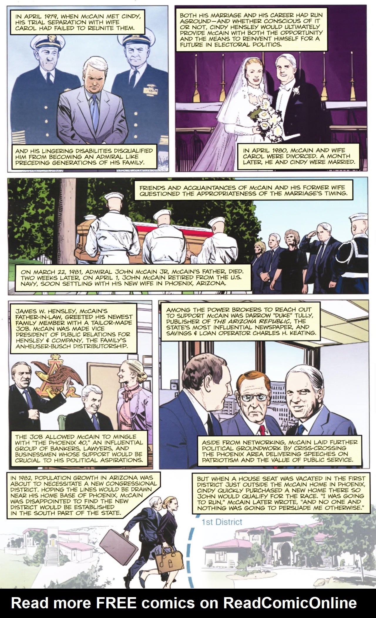Read online Presidential Material: John McCain comic -  Issue # Full - 18
