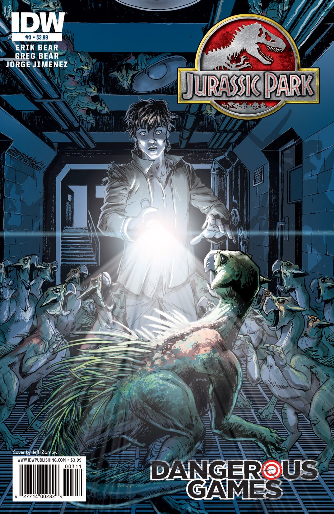 Read online Jurassic Park: Dangerous Games comic -  Issue #3 - 1