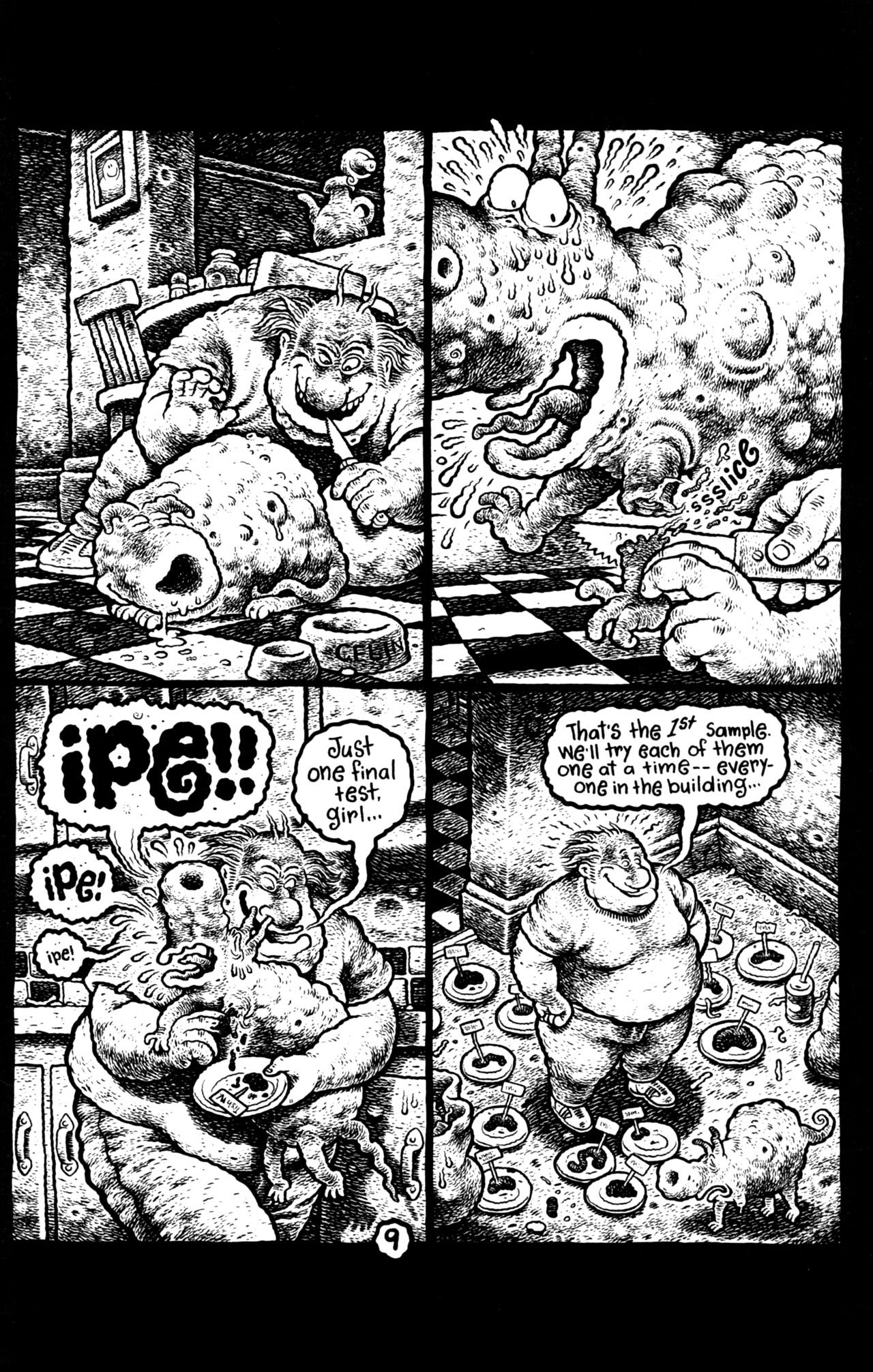 Read online Pressed Tongue comic -  Issue #2 - 11