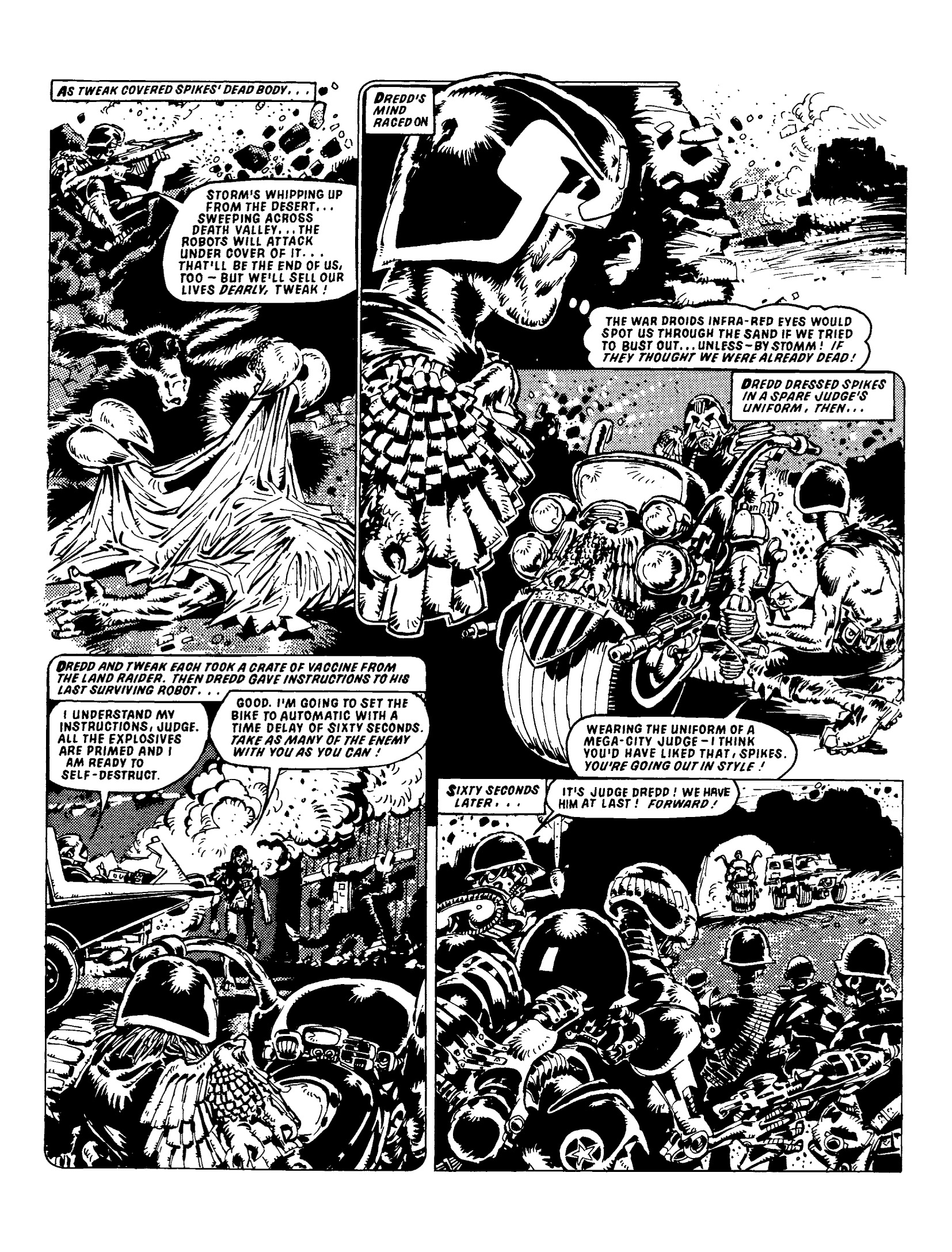 Read online Judge Dredd: The Cursed Earth Uncensored comic -  Issue # TPB - 164