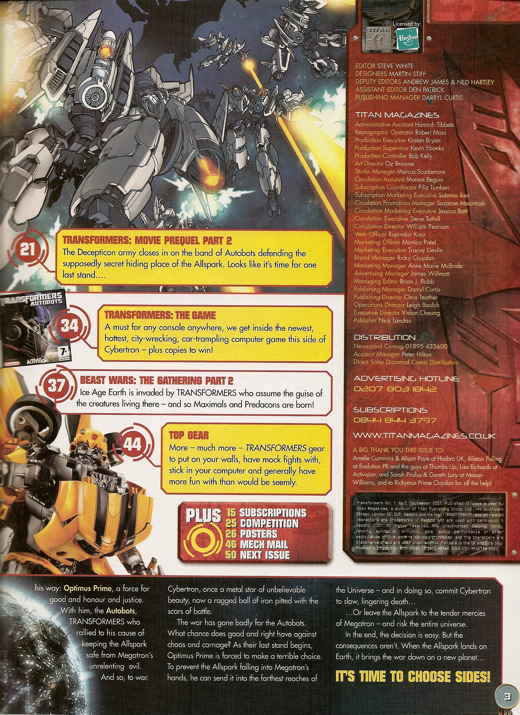 Read online Transformers: Robots in Disguise (2007) comic -  Issue #2 - 3