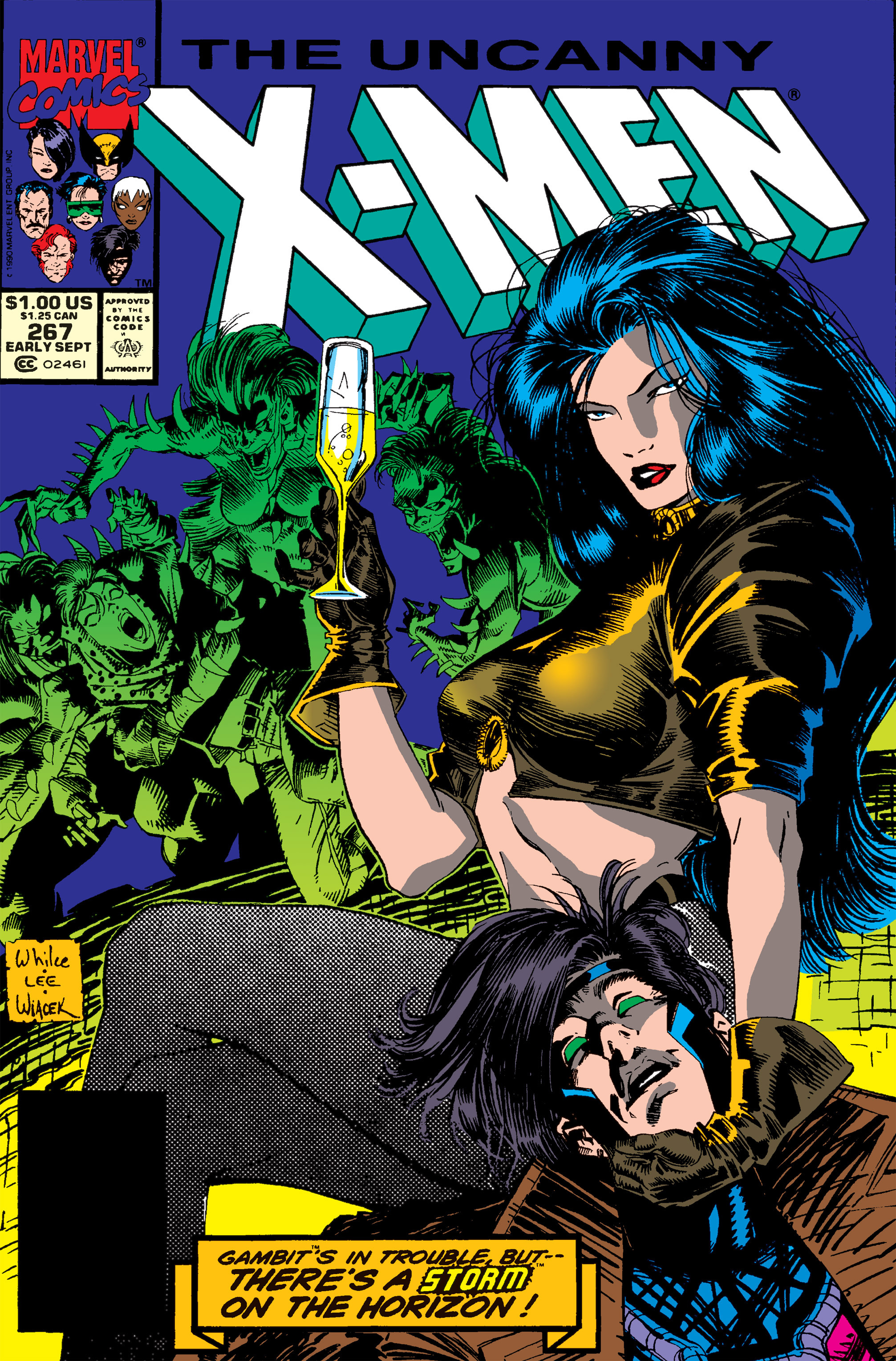 Read online Uncanny X-Men (1963) comic -  Issue #267 - 1