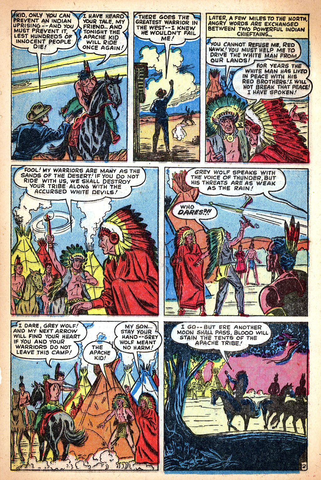 Read online Apache Kid comic -  Issue #12 - 25