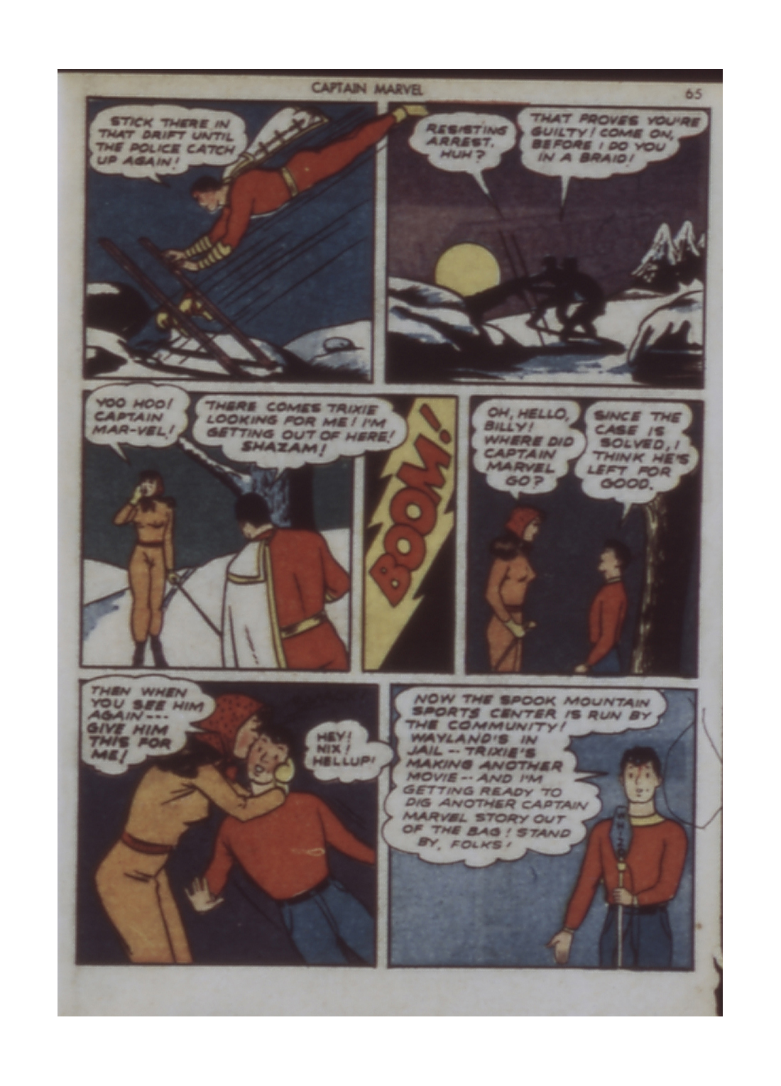 Read online Captain Marvel Adventures comic -  Issue #7 - 65