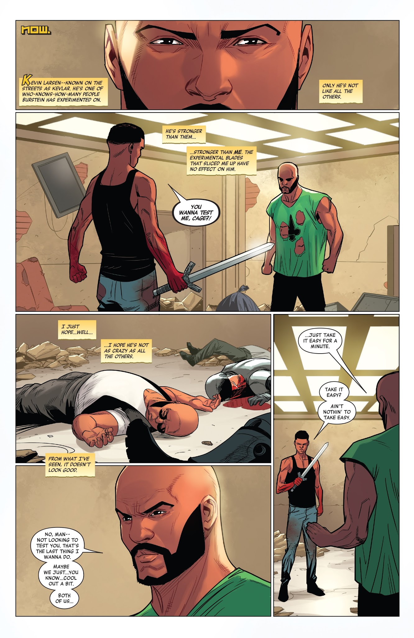 Read online Luke Cage comic -  Issue #5 - 4