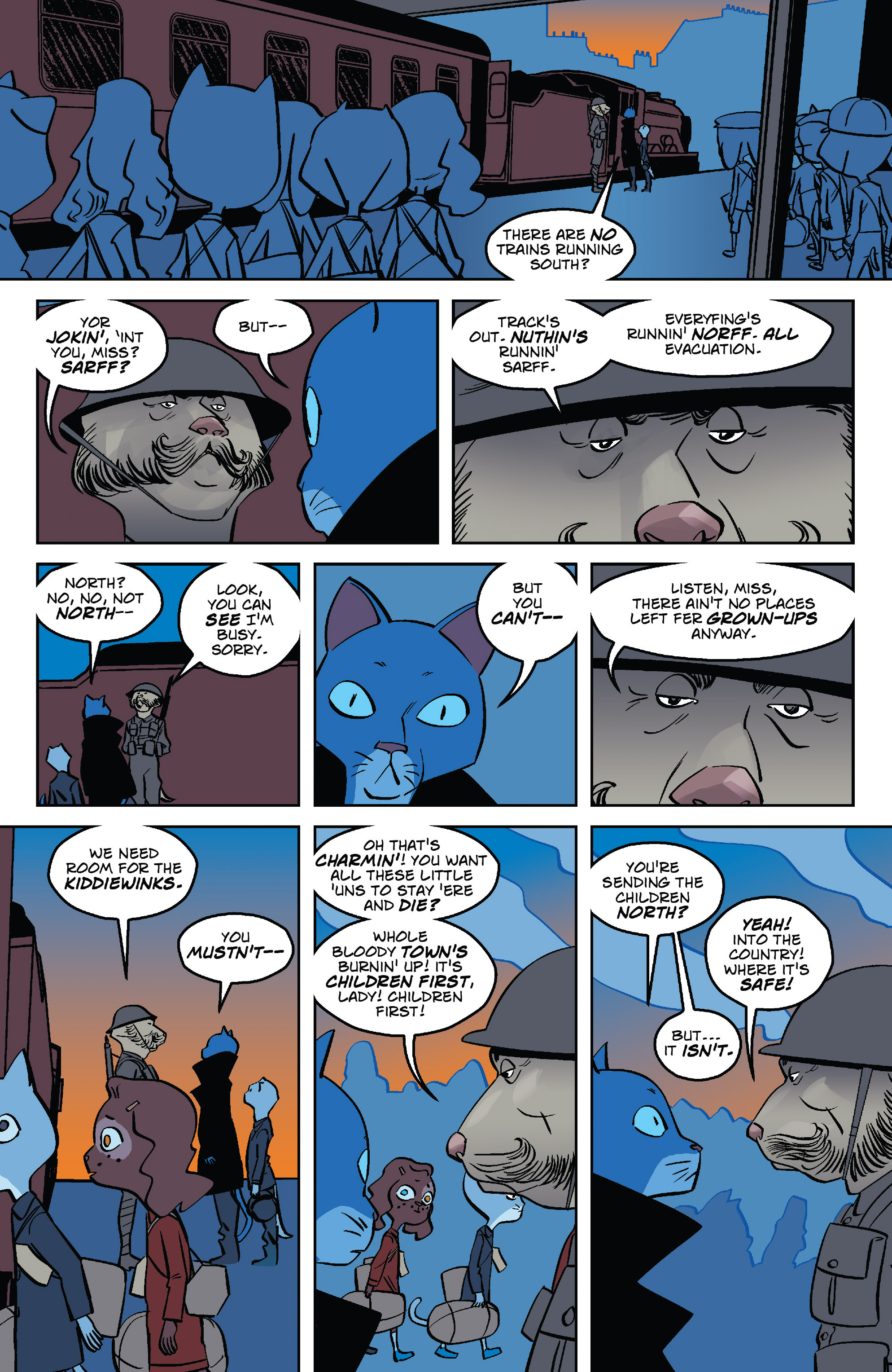 Read online Wild's End: Journey's End comic -  Issue # TPB (Part 1) - 15