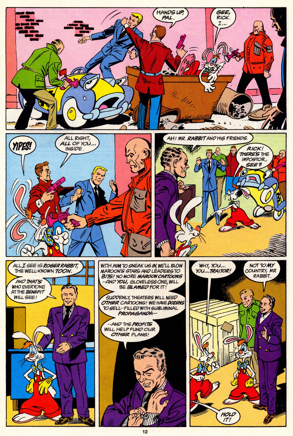 Read online Roger Rabbit comic -  Issue #8 - 17