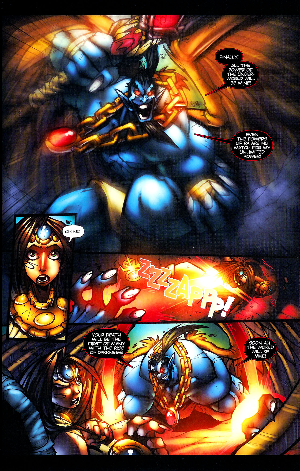 Read online Legend of Isis comic -  Issue #3 - 11