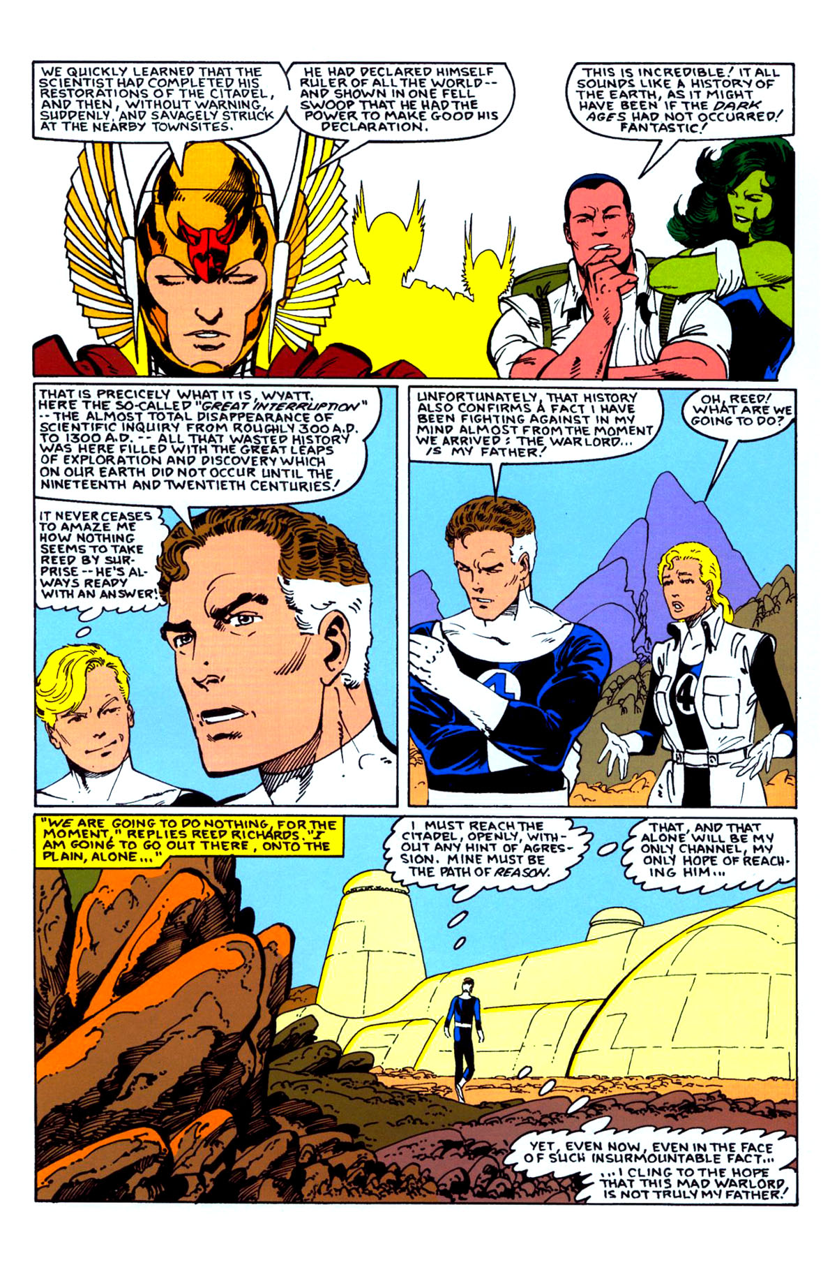 Read online Fantastic Four Visionaries: John Byrne comic -  Issue # TPB 5 - 171
