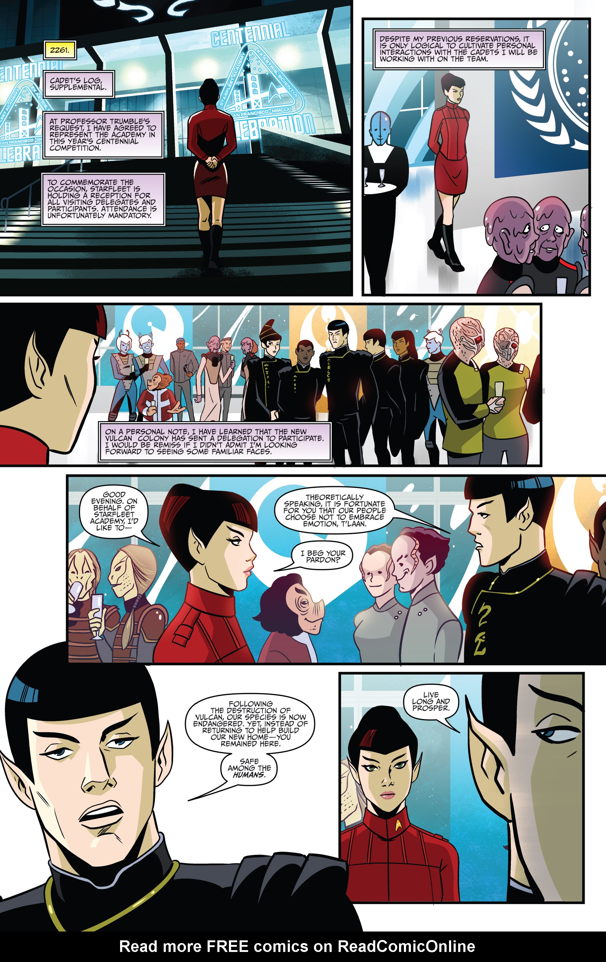 Read online Star Trek: Starfleet Academy (2015) comic -  Issue #1 - 16