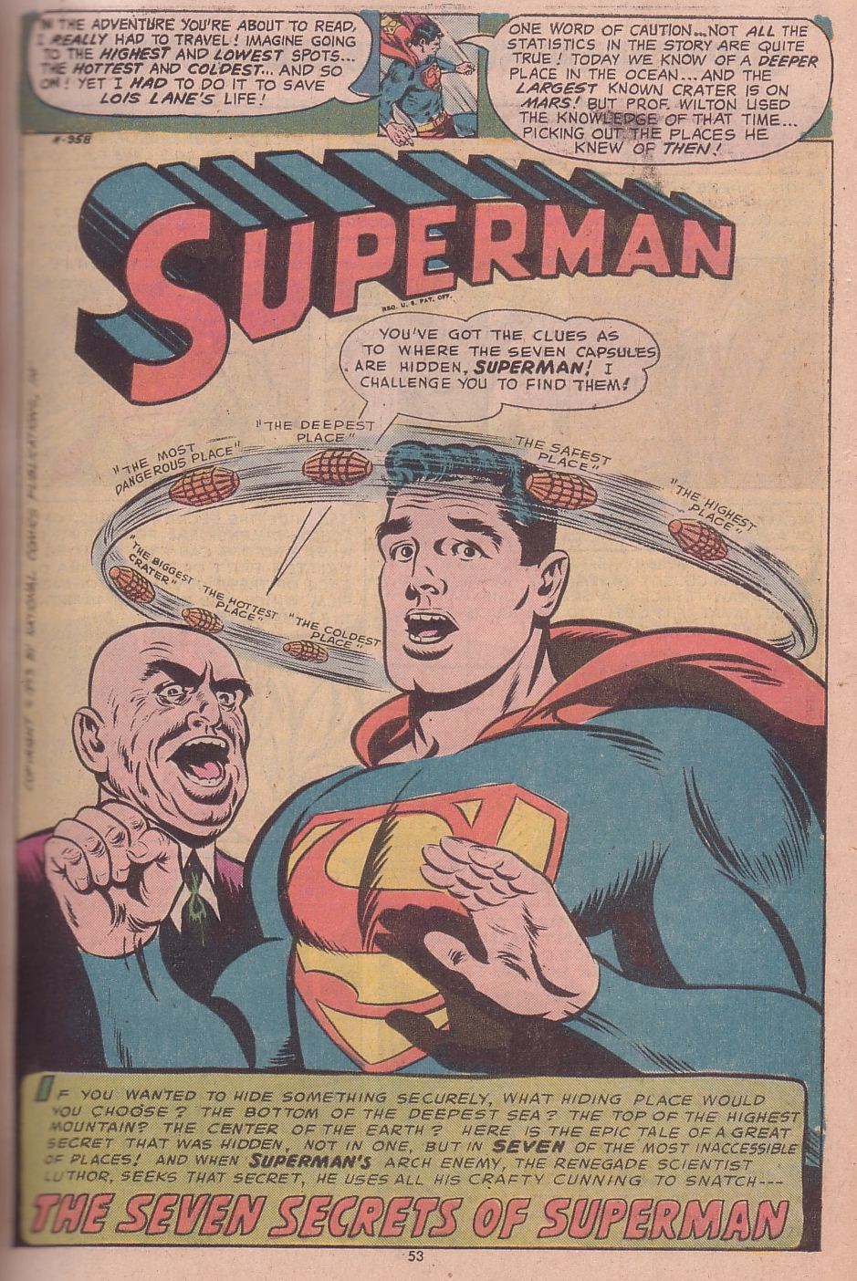 Read online Superman (1939) comic -  Issue #278 - 53