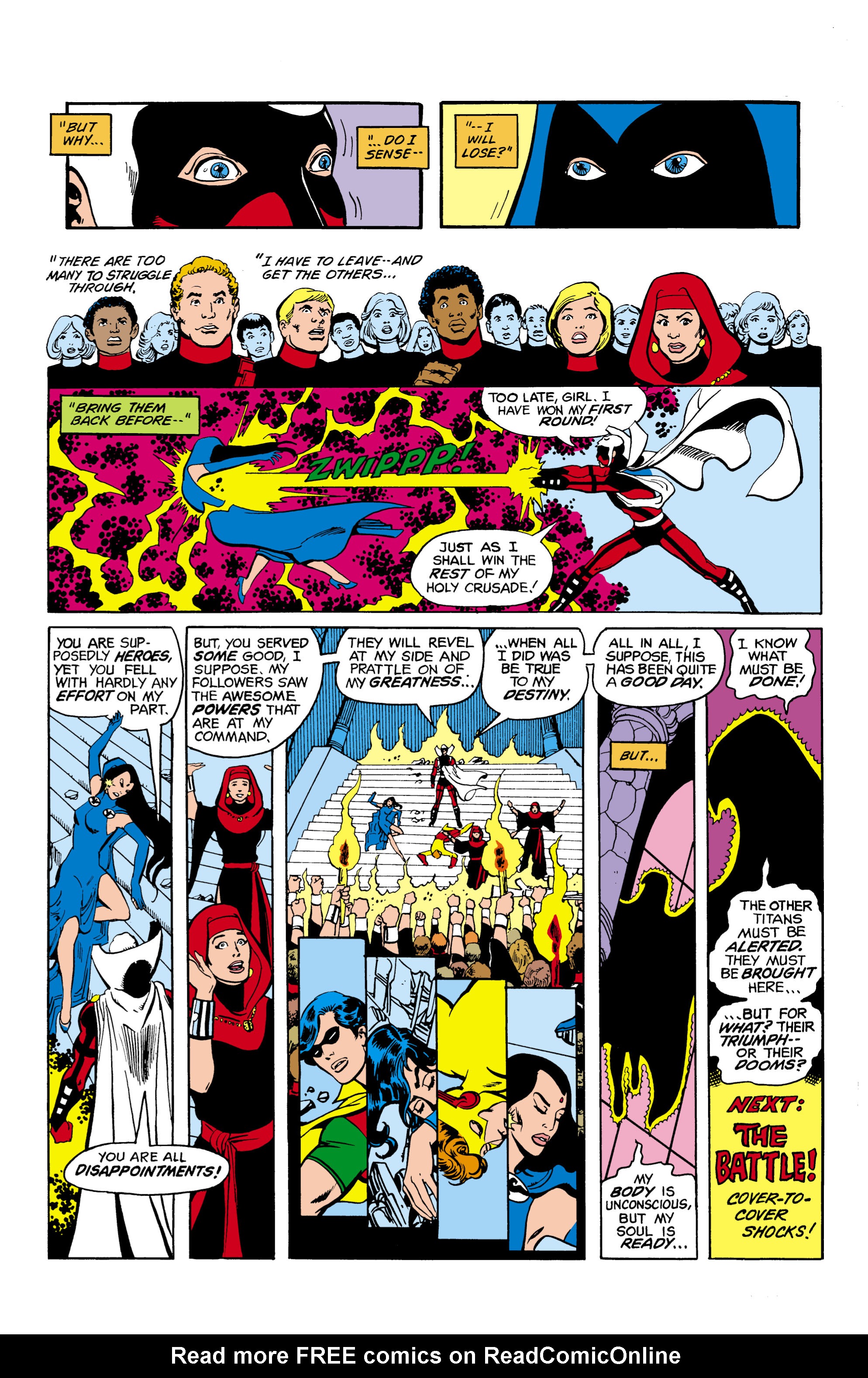 Read online The New Teen Titans (1980) comic -  Issue #21 - 26