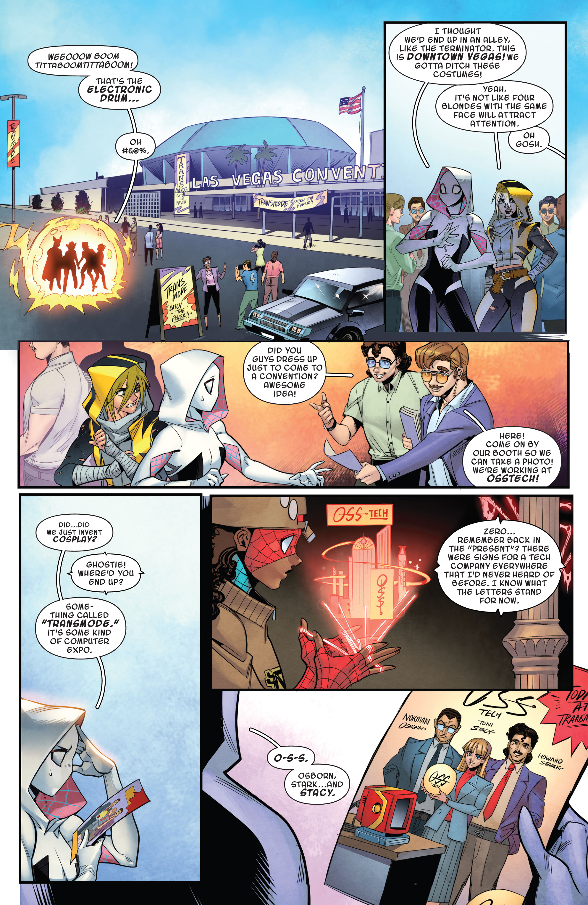 Read online Spider-Gwen: Gwenverse comic -  Issue #3 - 5
