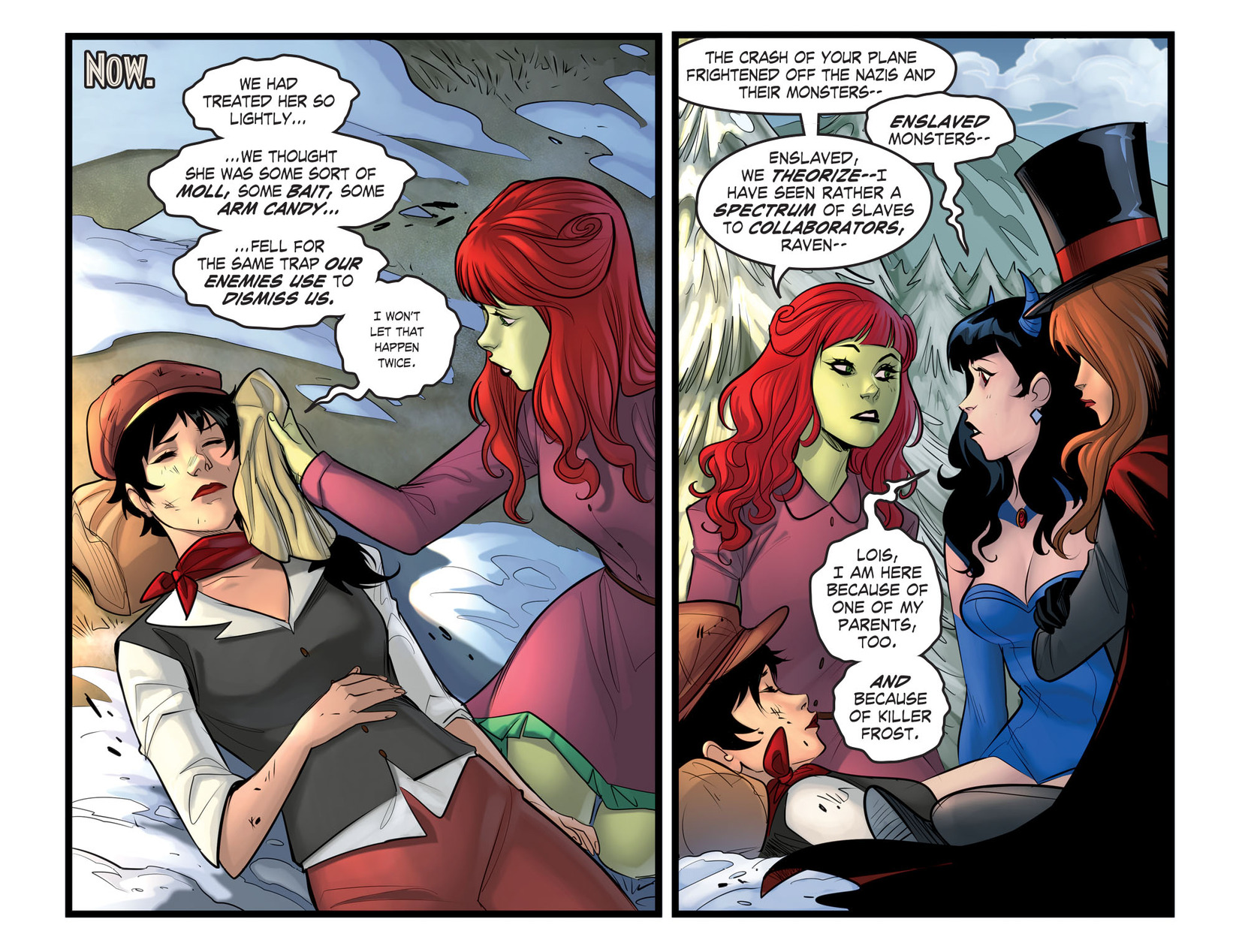 Read online DC Comics: Bombshells comic -  Issue #82 - 21