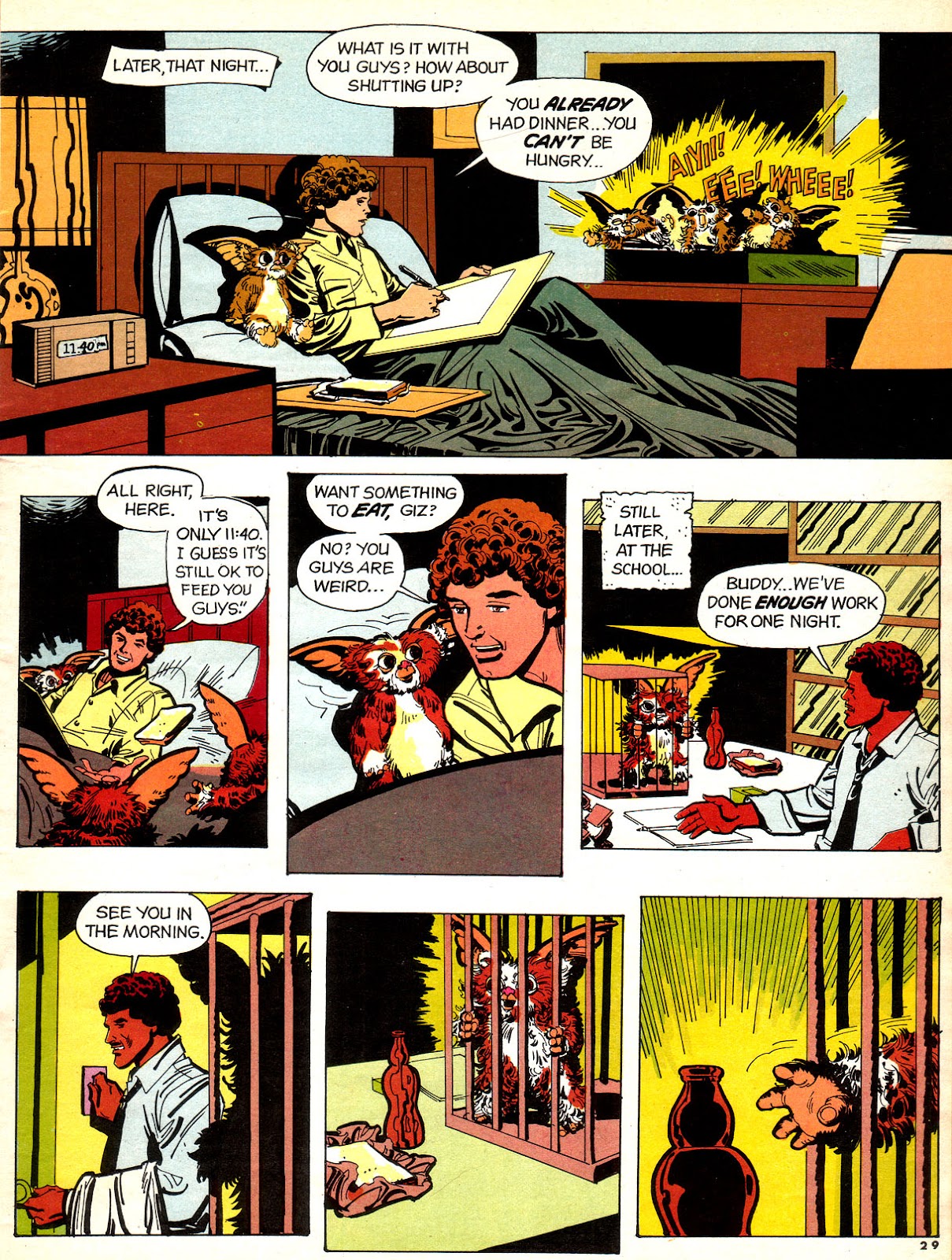 Gremlins: The Official Comic Strip Adaptation issue Full - Page 29