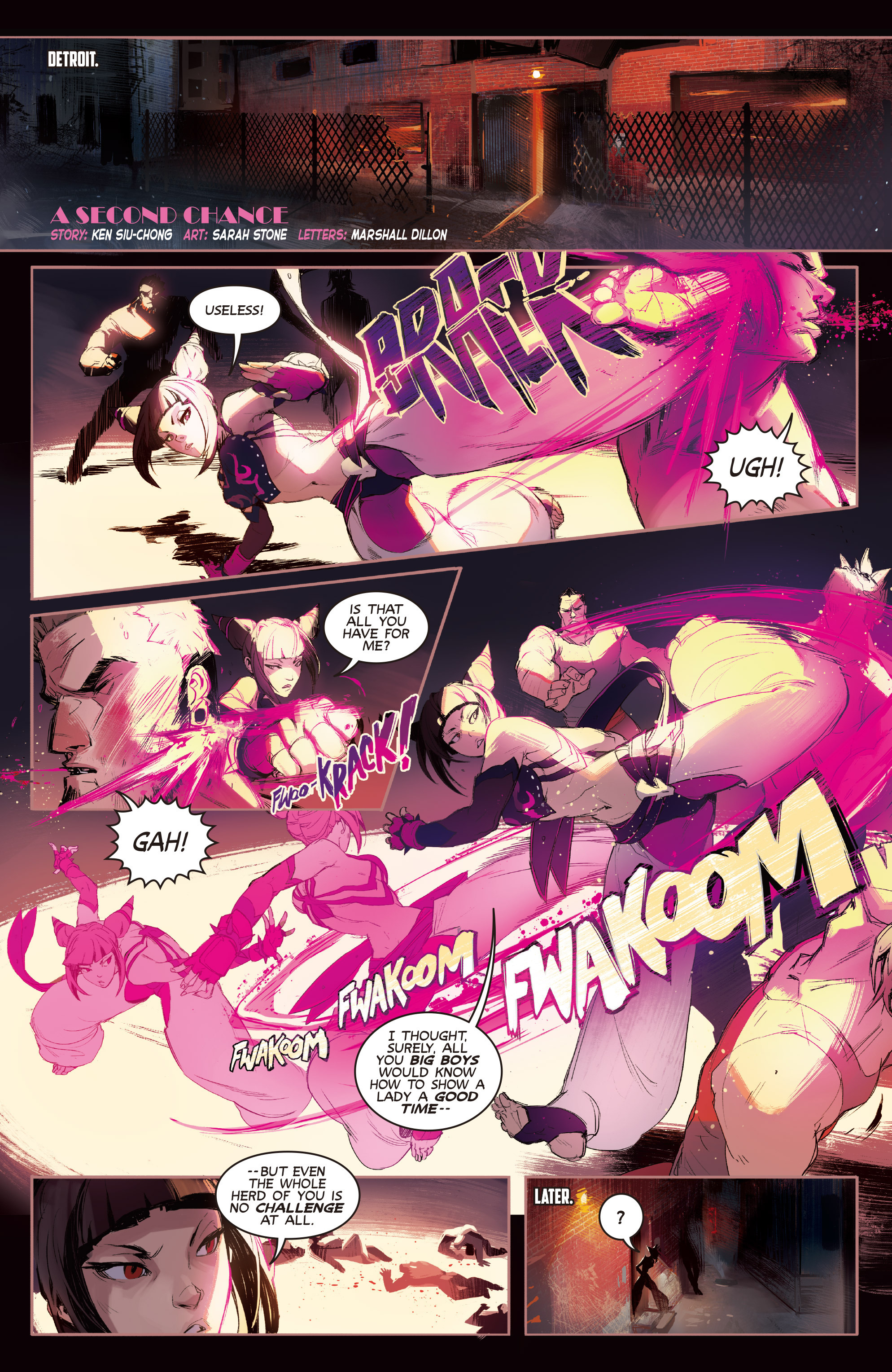 Read online Street Fighter Unlimited comic -  Issue #4 - 22