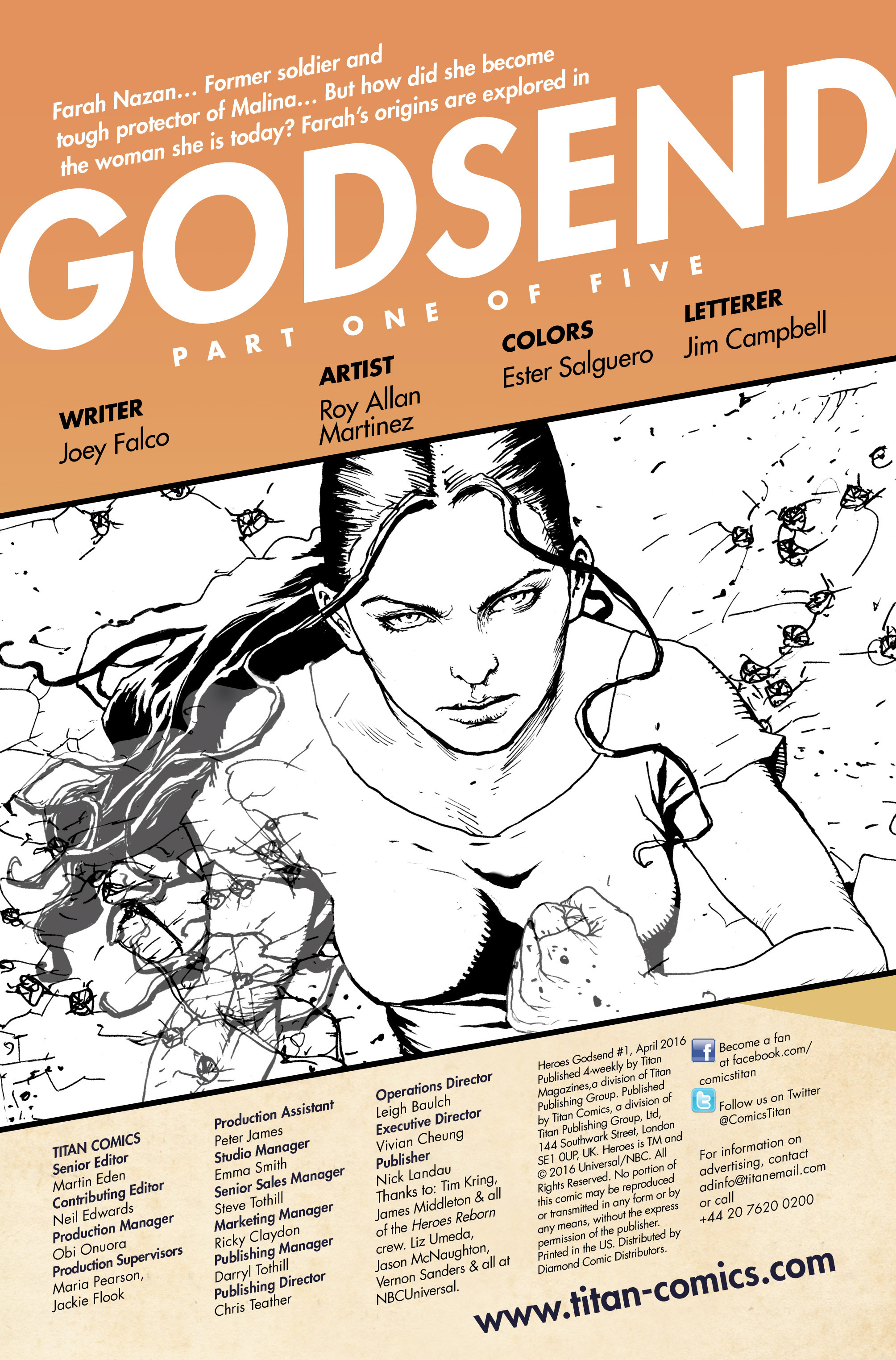 Read online Heroes Godsend comic -  Issue #1 - 2