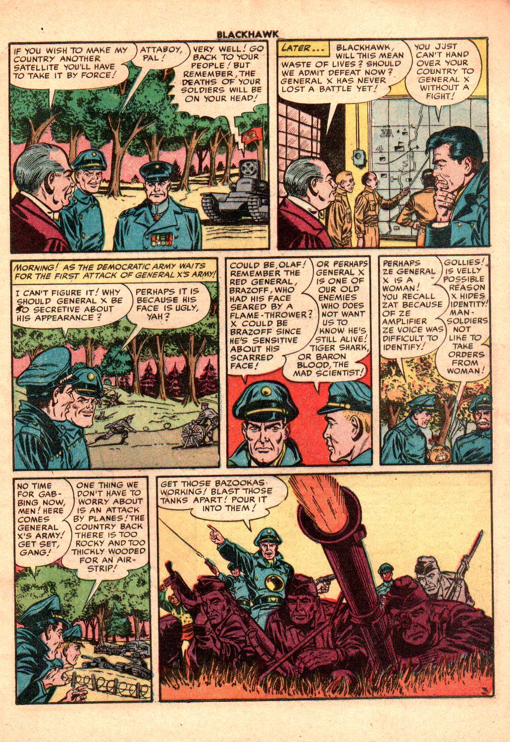 Read online Blackhawk (1957) comic -  Issue #62 - 5