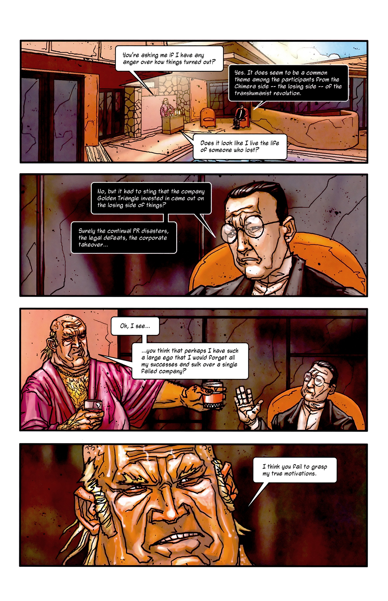 Read online Transhuman comic -  Issue #4 - 17