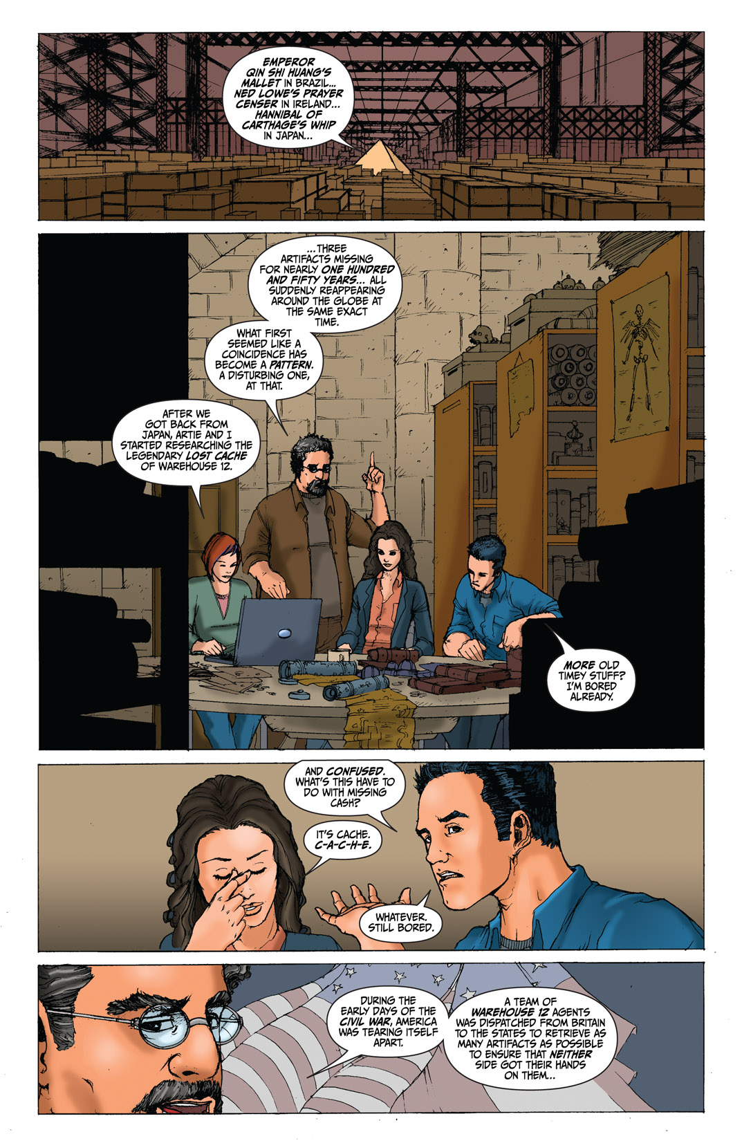 Read online Warehouse 13 comic -  Issue # _TPB - 75