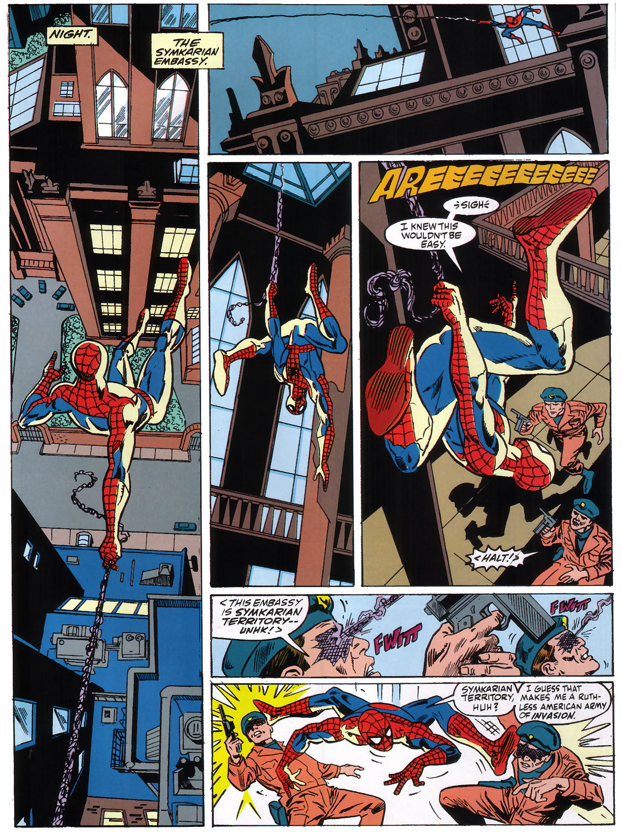 Read online Marvel Graphic Novel comic -  Issue #72 - Spiderman - Fear Itself - 20