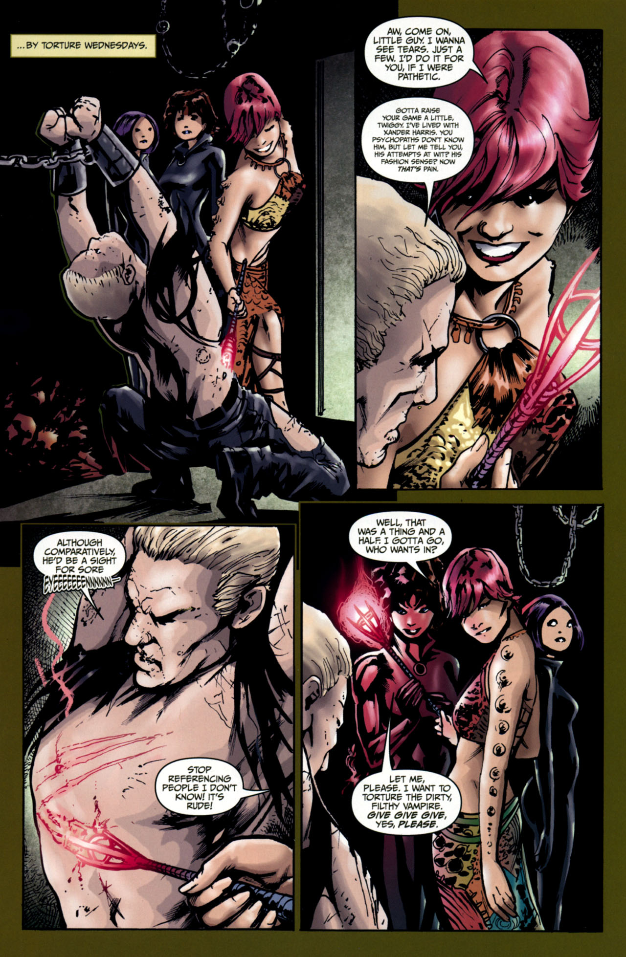 Read online Spike: After the Fall comic -  Issue #3 - 6