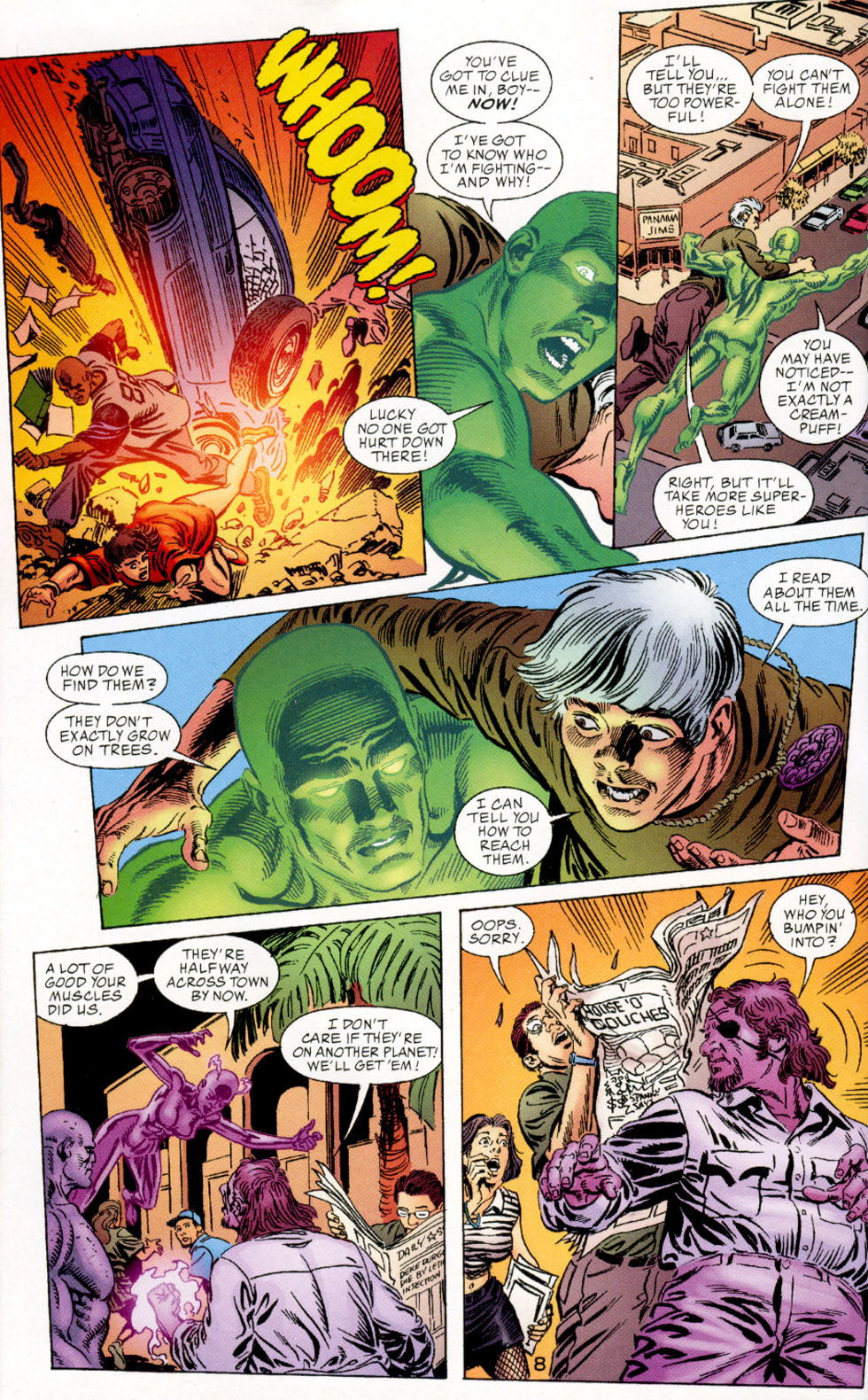 Read online Just Imagine Stan Lee With Jerry Ordway Creating JLA comic -  Issue # Full - 10