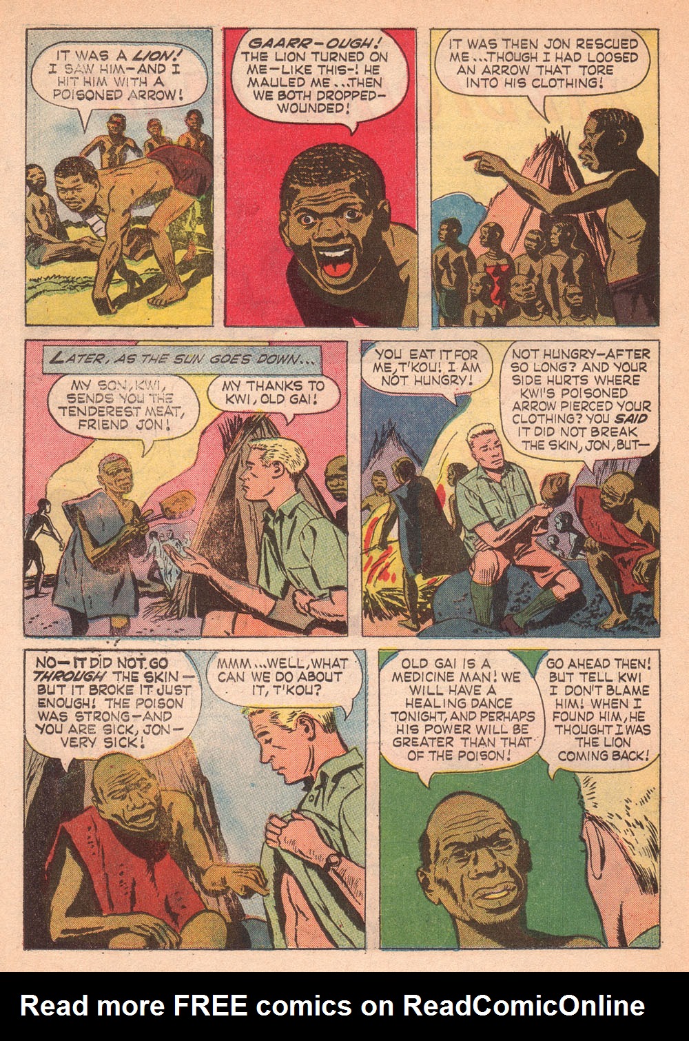 Read online Korak, Son of Tarzan (1964) comic -  Issue #11 - 22