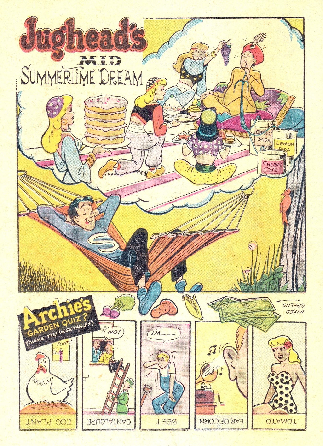 Read online Archie's Joke Book Magazine comic -  Issue #24 - 24